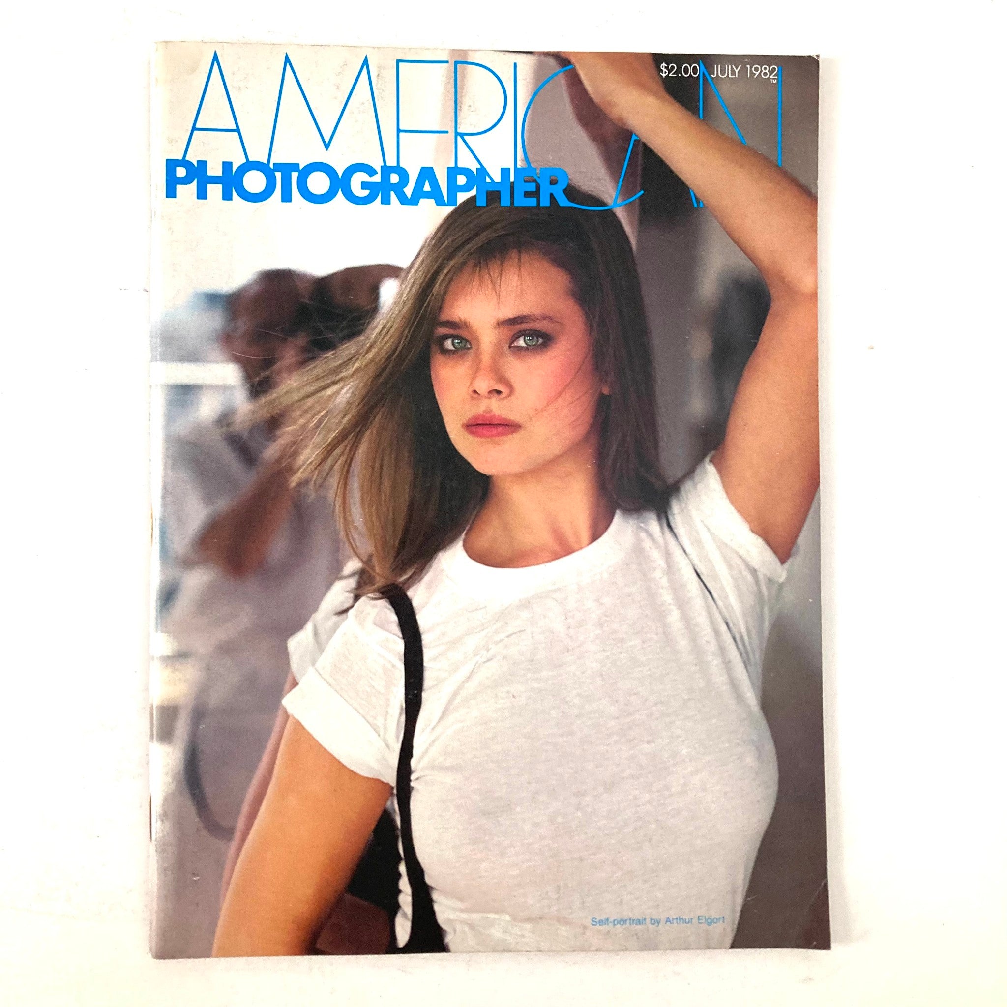 American Photographer Magazine July 1982 Lena Kansbod Cover No Label