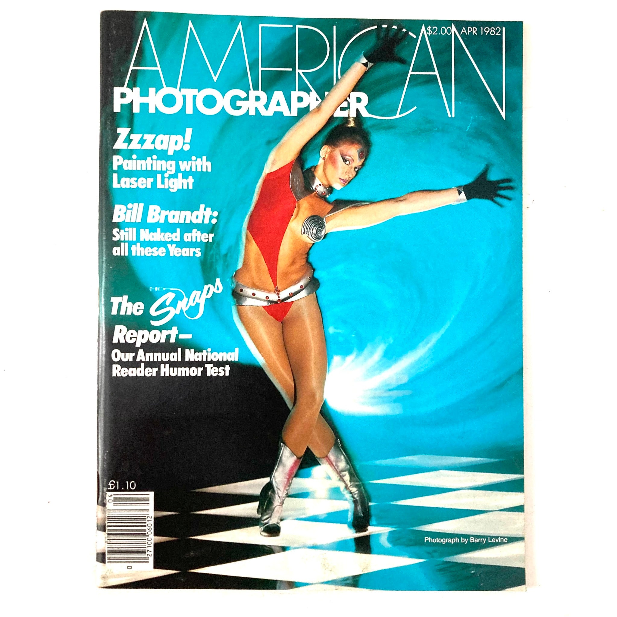 American Photographer Magazine April 1982 Dancer Sandahl Bergman No Label