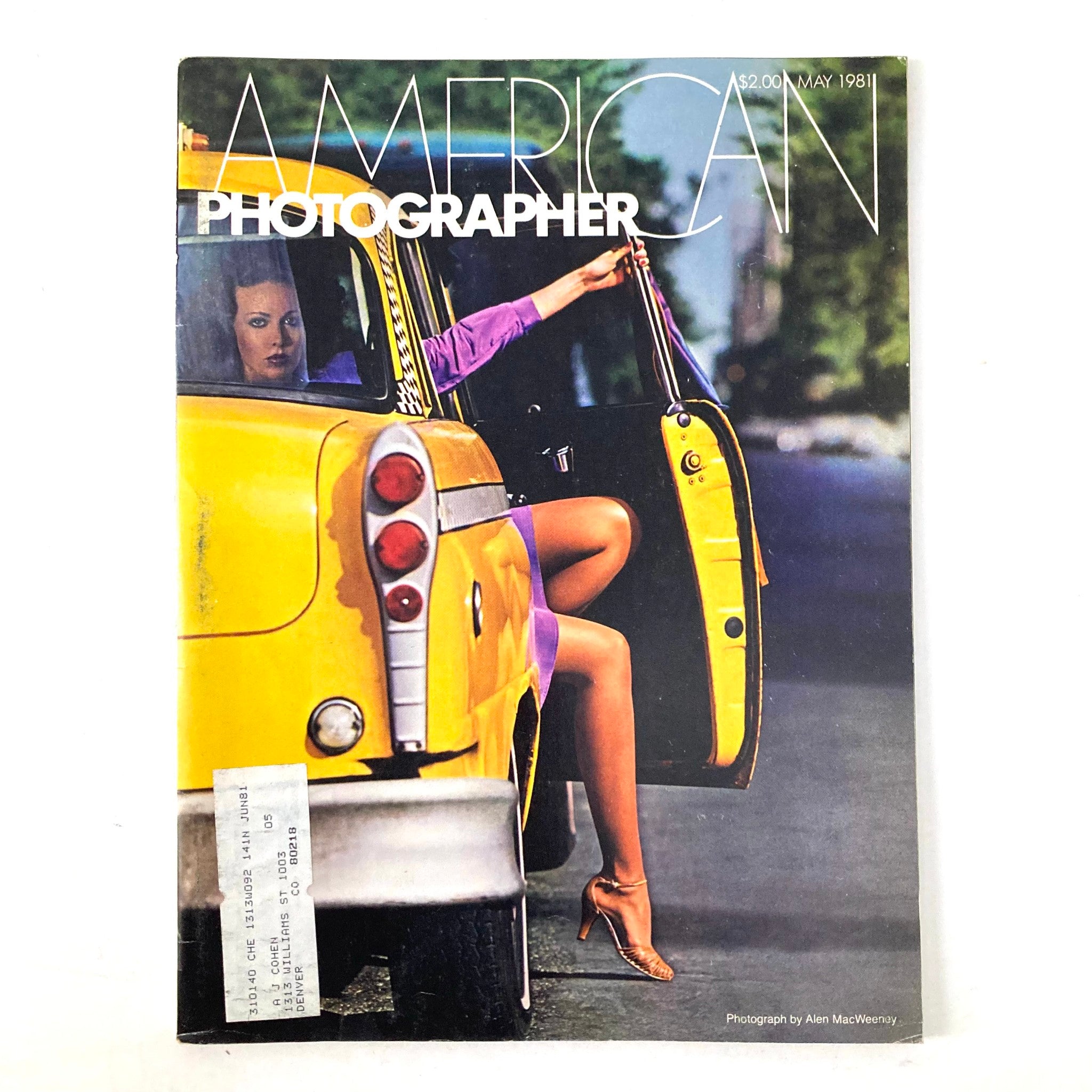 American Photographer Magazine May 1981 Backwards Up the Aisle Feature