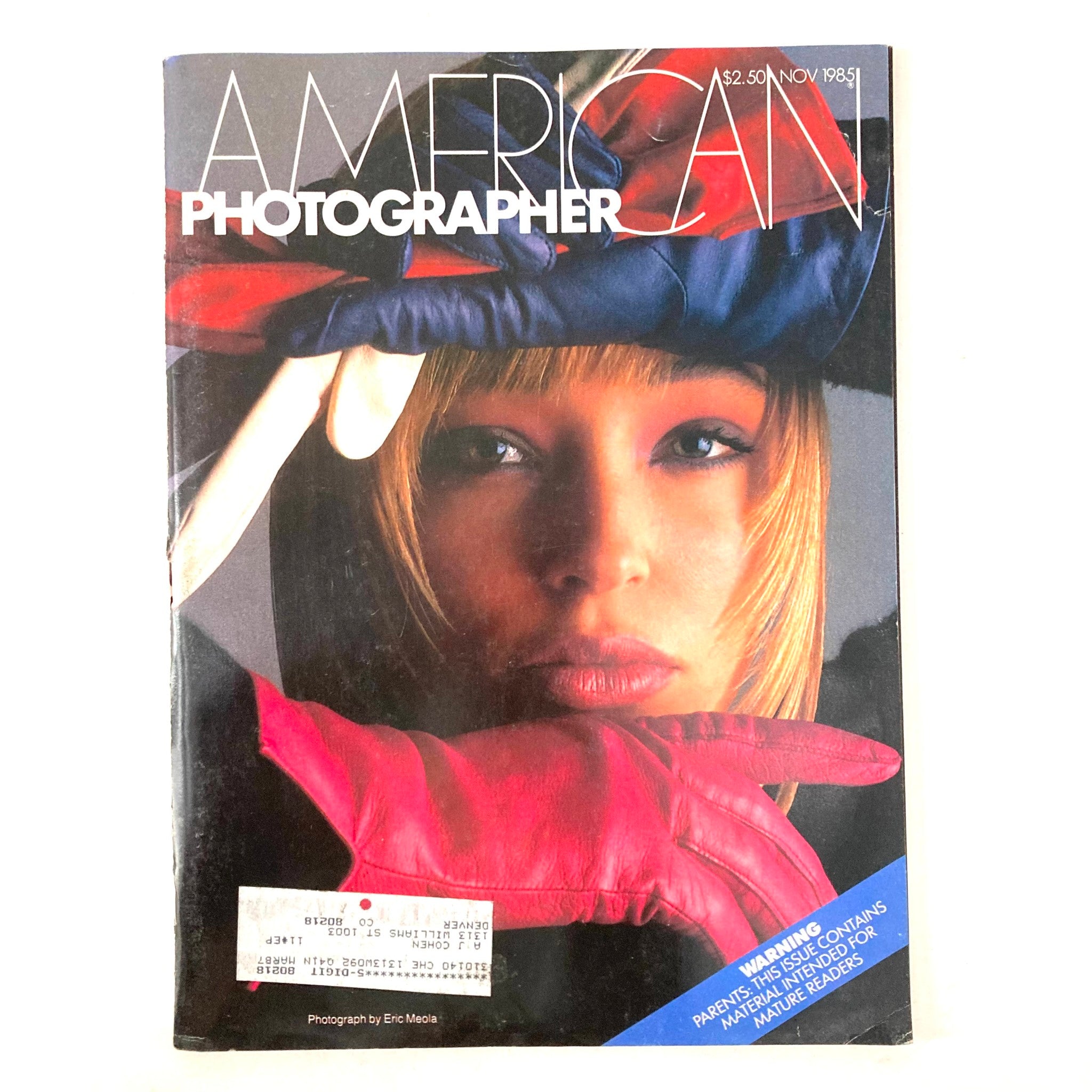 American Photographer Magazine November 1985 Profile Joel-Peter Witkin