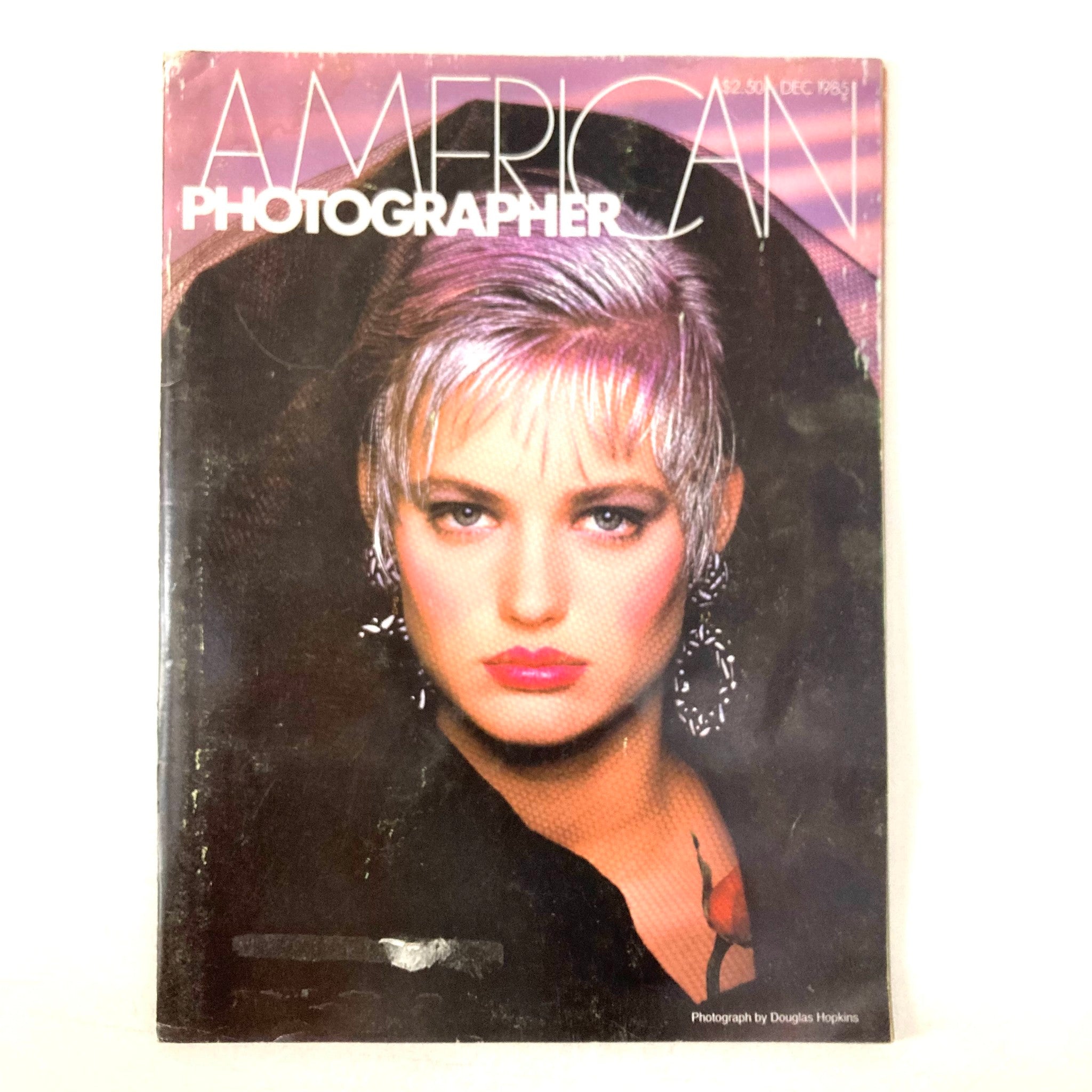 American Photographer Magazine December 1985 Ford Model Laurie Shoemaker