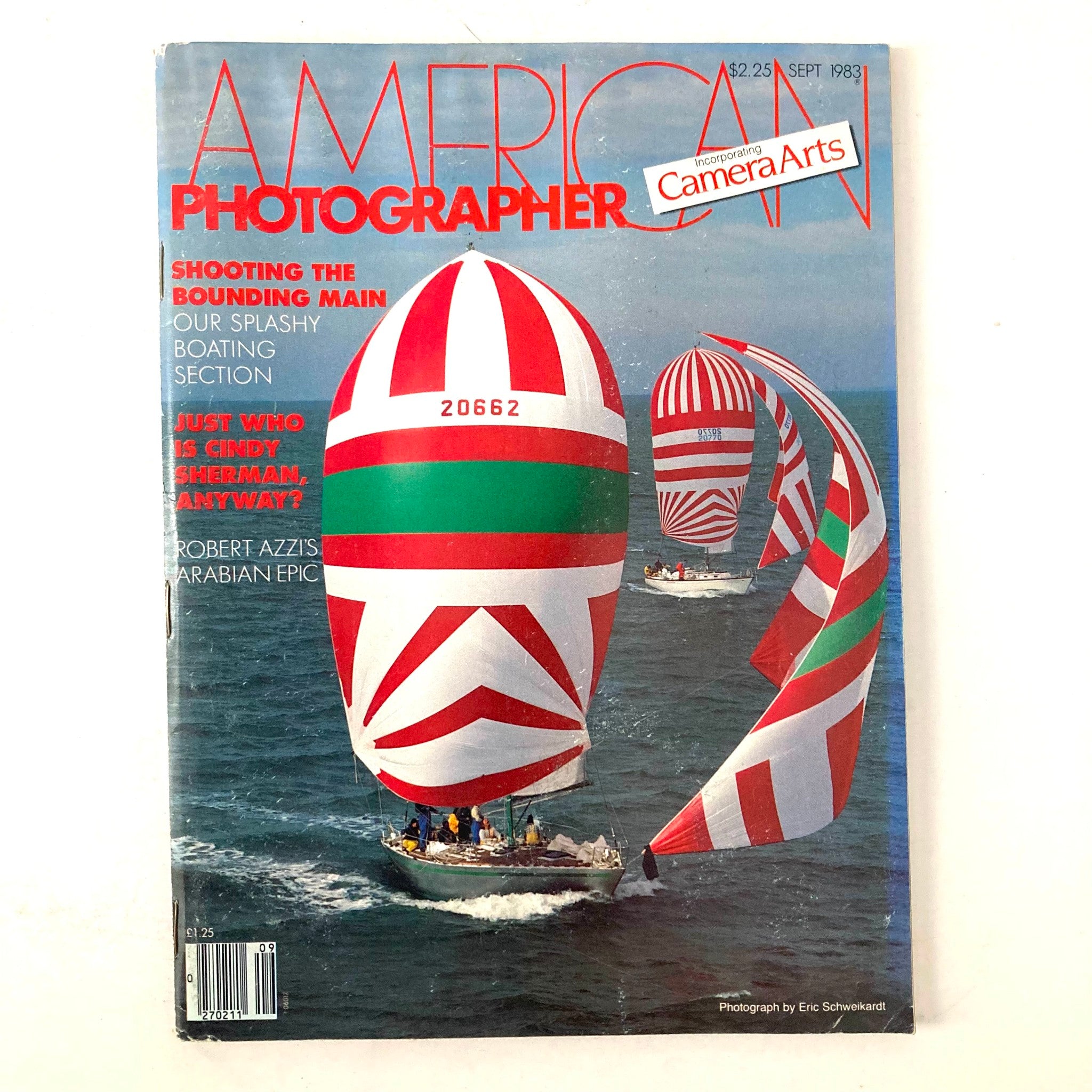 American Photographer Magazine September 1983 The Yacht Racing Circuit No Label