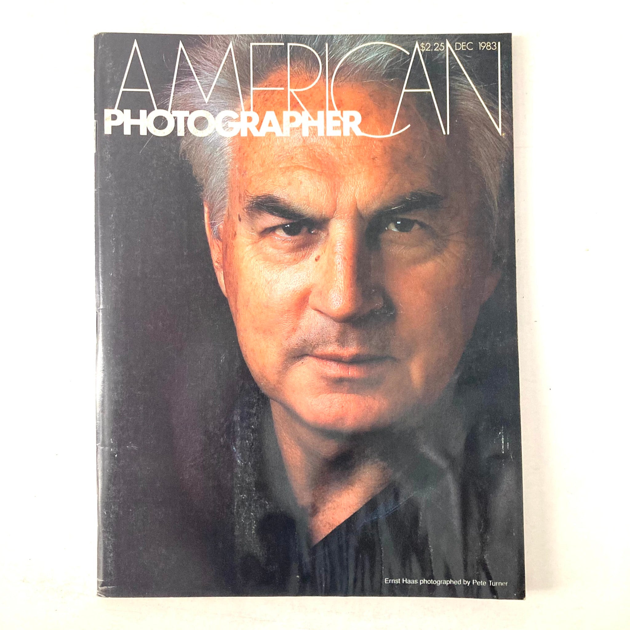 American Photographer Magazine December 1983 Ernst Haas by Pete Turner No Label