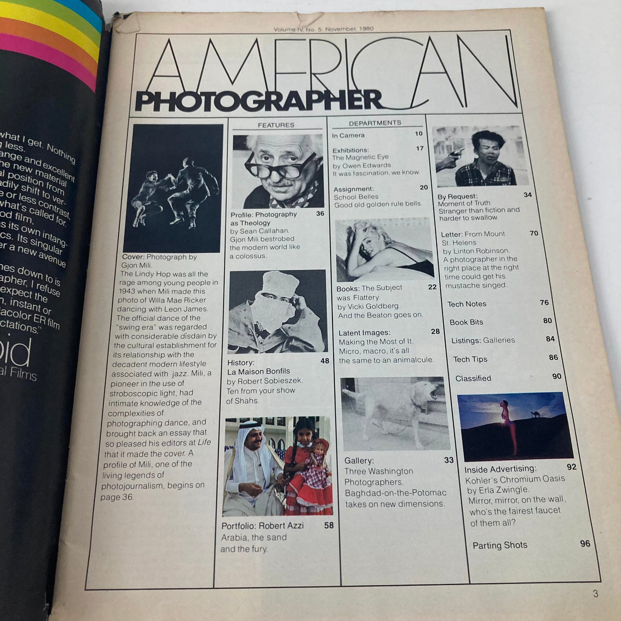 American Photographer Magazine November 1980 Willa Mae Ricker & Leon James