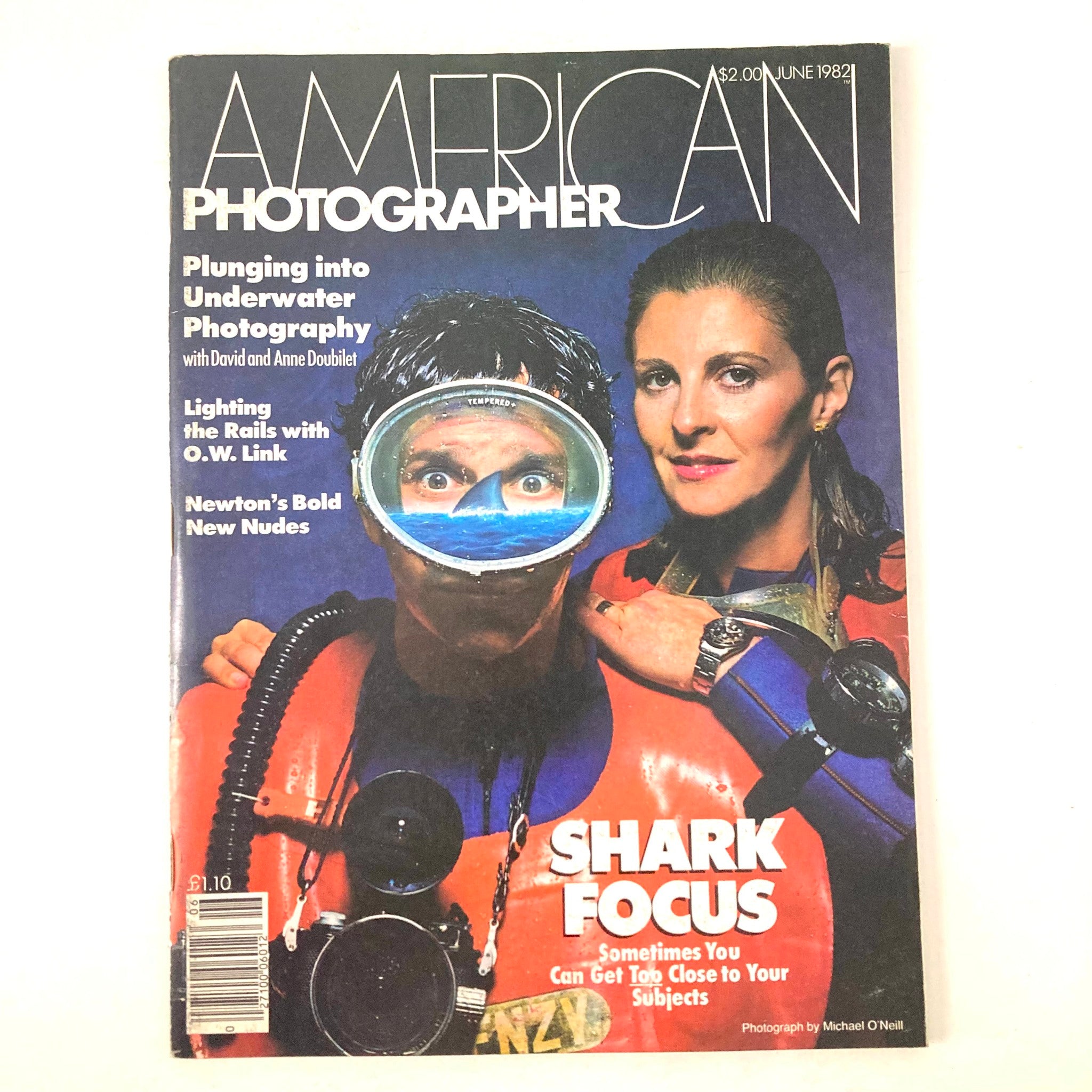 American Photographer Magazine June 1982 David & Anne Doubilet No Label