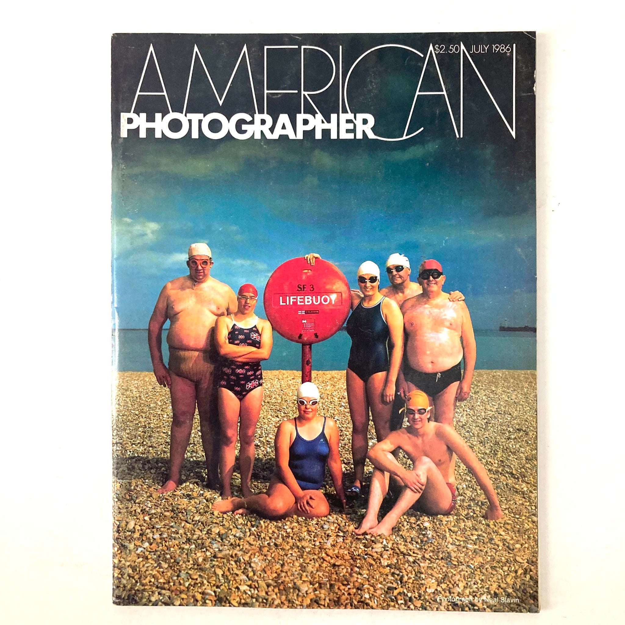 American Photographer Magazine July 1986 Channel Swimming Association No Label