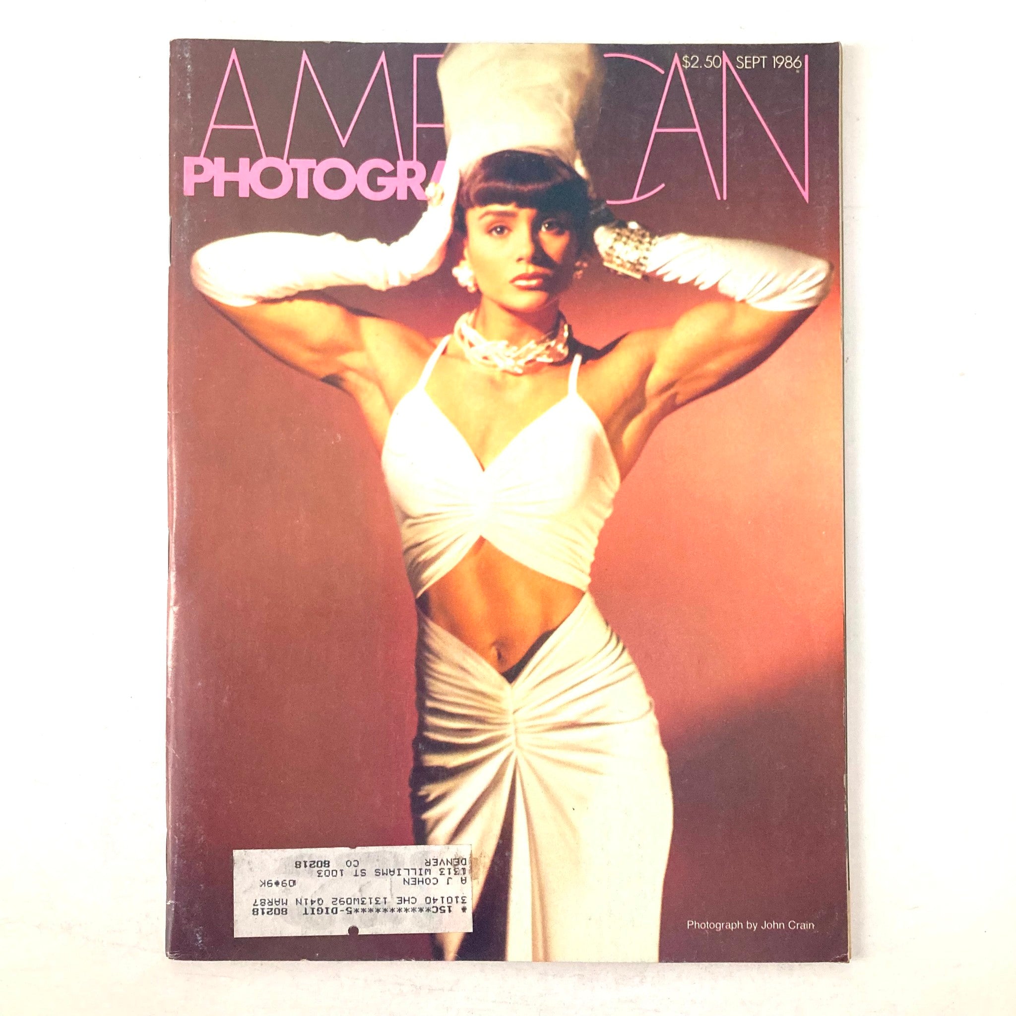 American Photographer Magazine September 1986 Body Builder Gladys Portugues