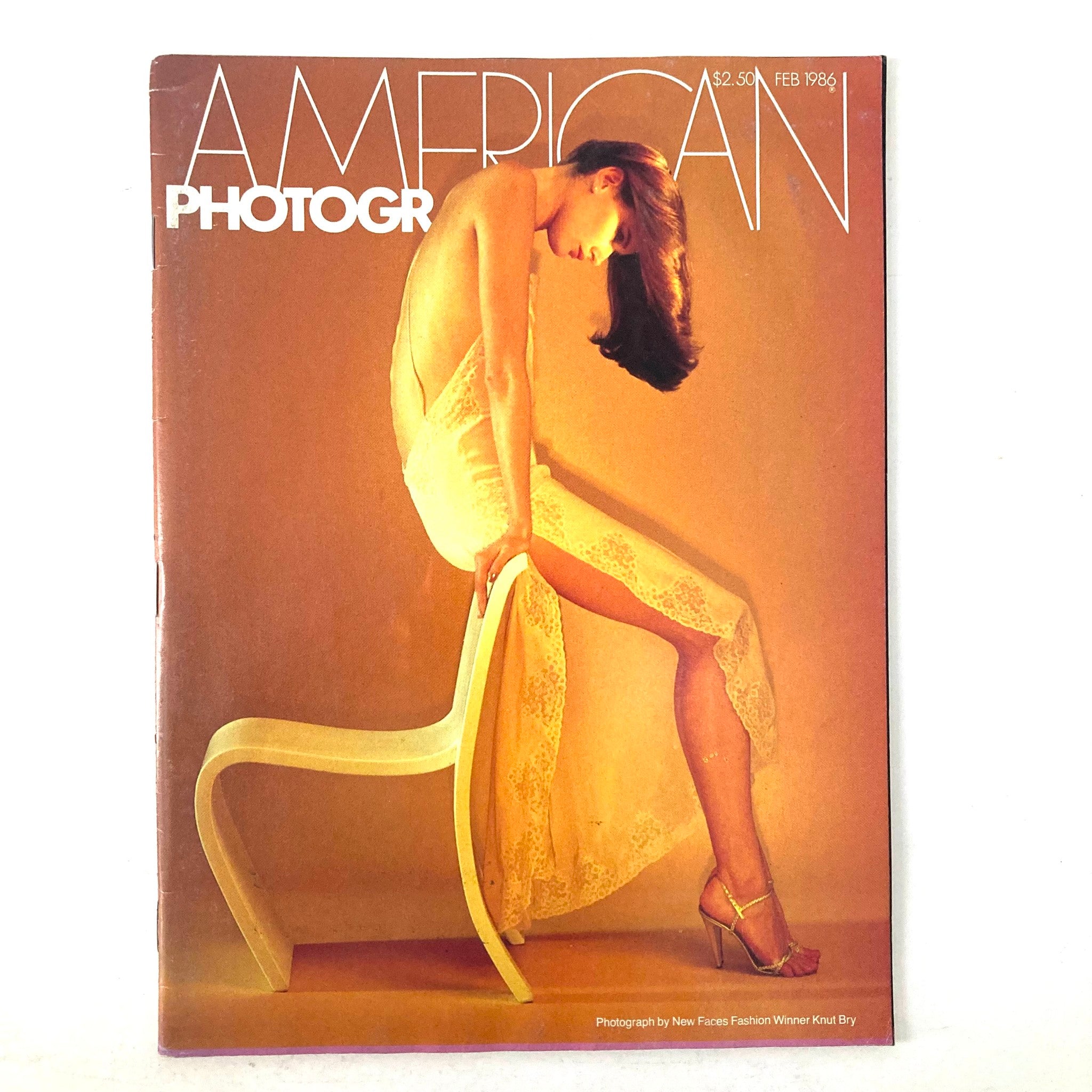 American Photographer Magazine February 1986 New Faces Award Winner No Label