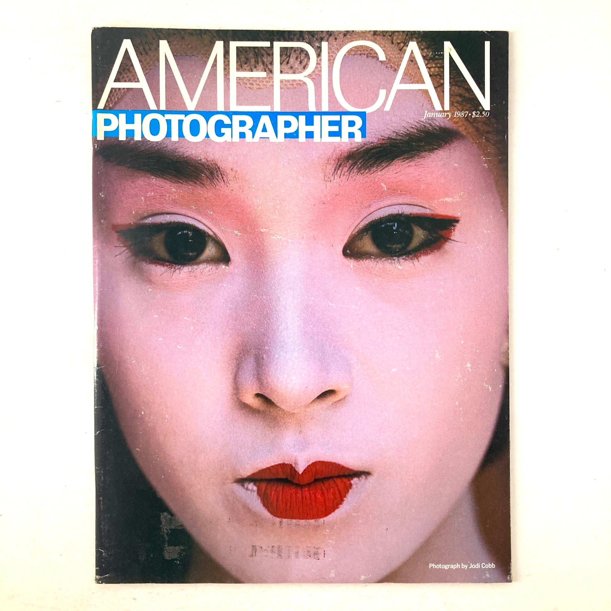 American Photographer Magazine January 1987 Photo of A Geisha House in Kyoto