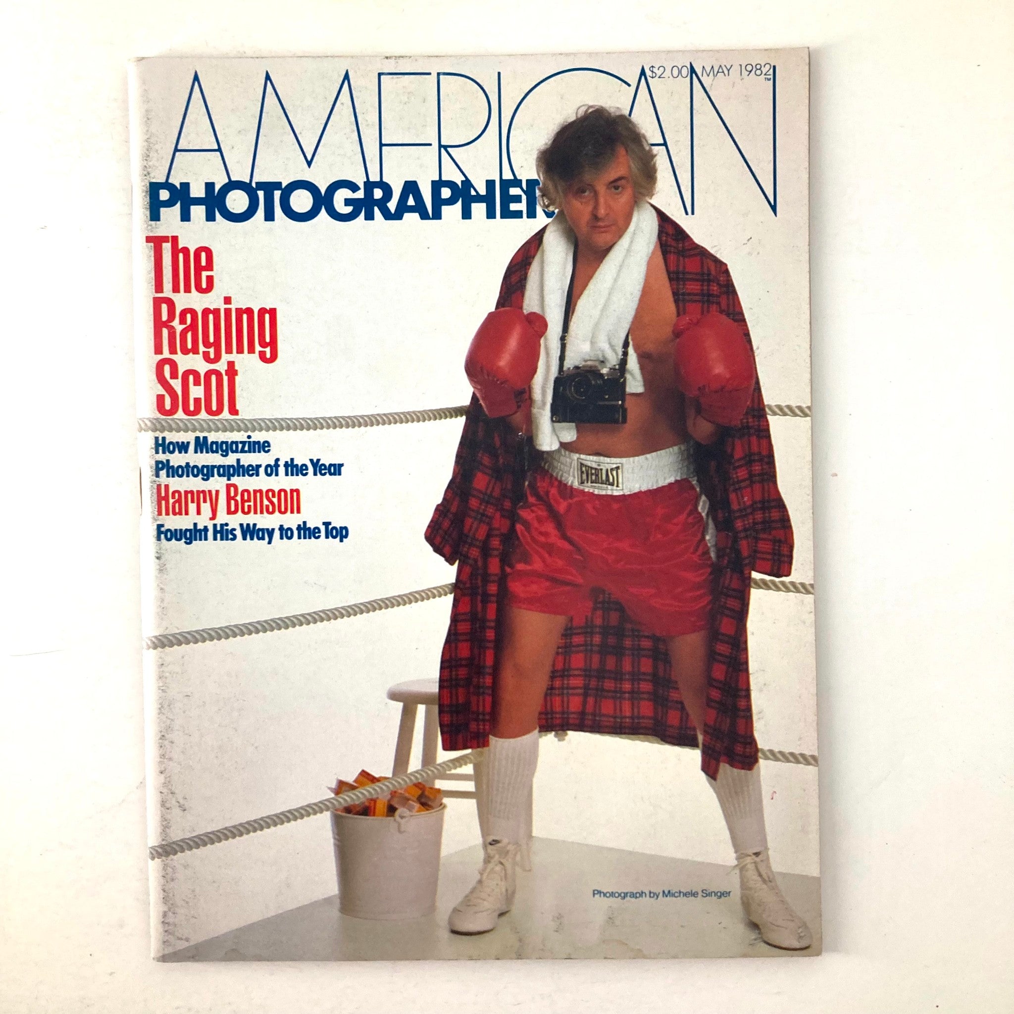 American Photographer Magazine May 1982 Professional Boxing Rings No Label