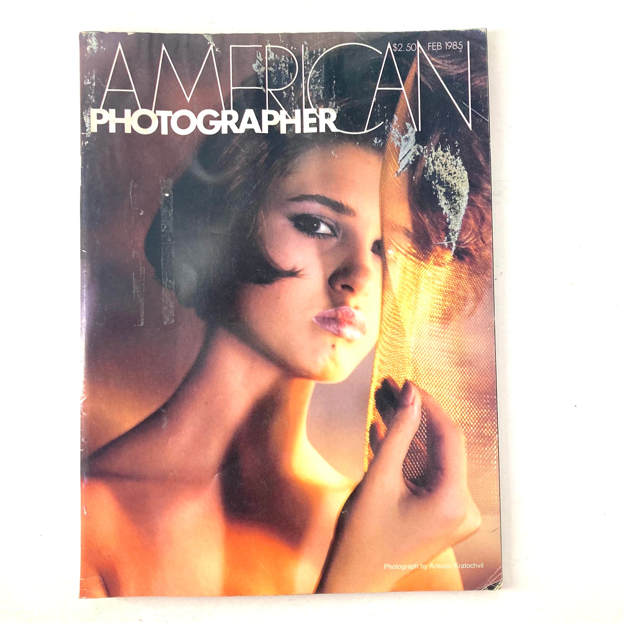 American Photographer Magazine February 1985 Elite Model Sam Jenkins