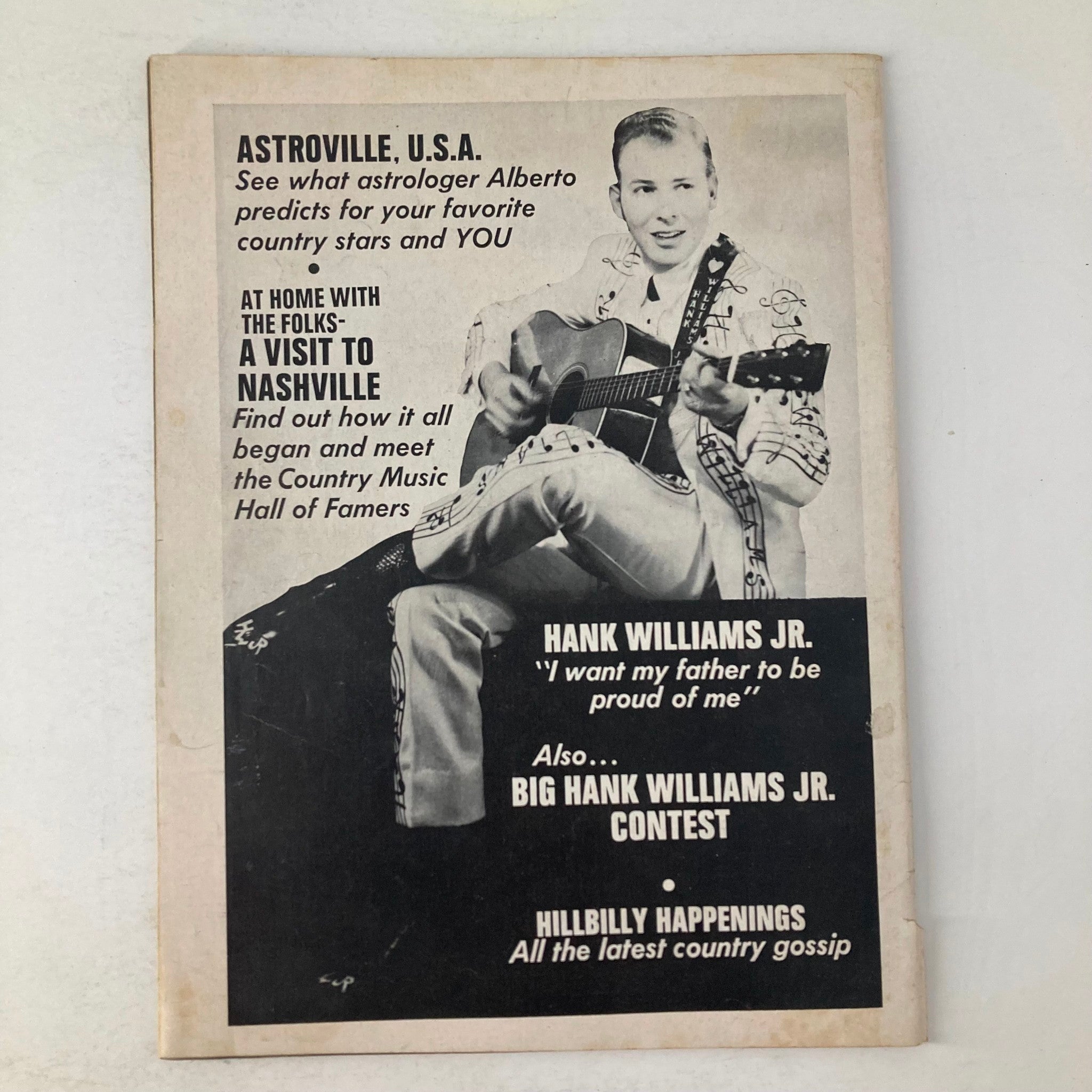 Country Western Album Magazine No. 2 March 1971 Glen Campbell No Label