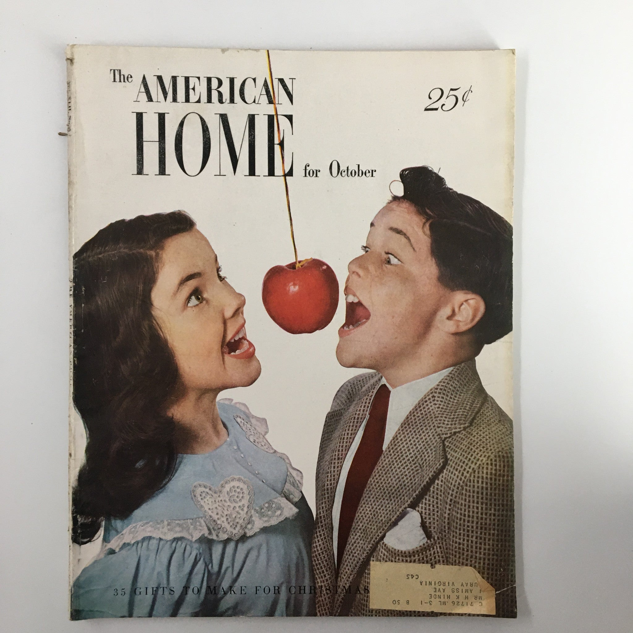 VTG The American Home Magazine October 1949 Cellerway into Greenhouse