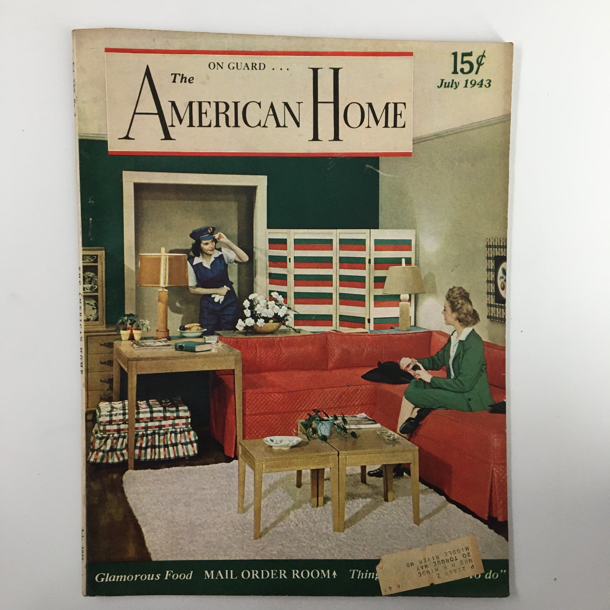 VTG The American Home Magazine July 1943 Children in a Wartime Summer