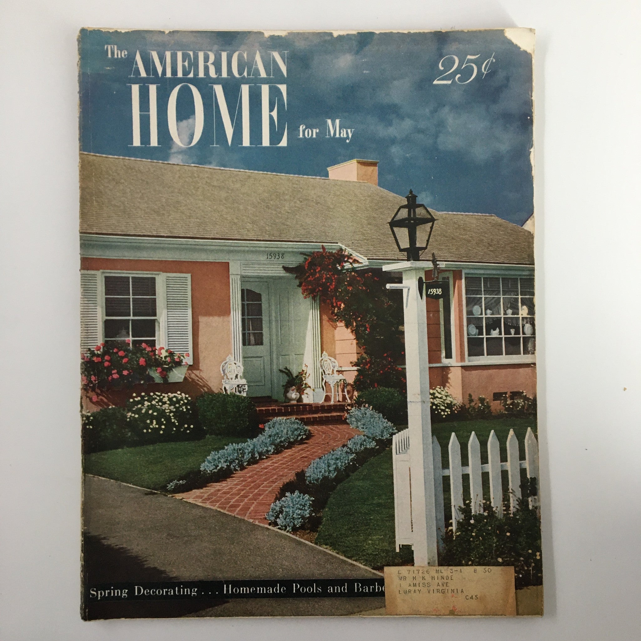 VTG The American Home Magazine May 1948 Furnishing Your Summer Place