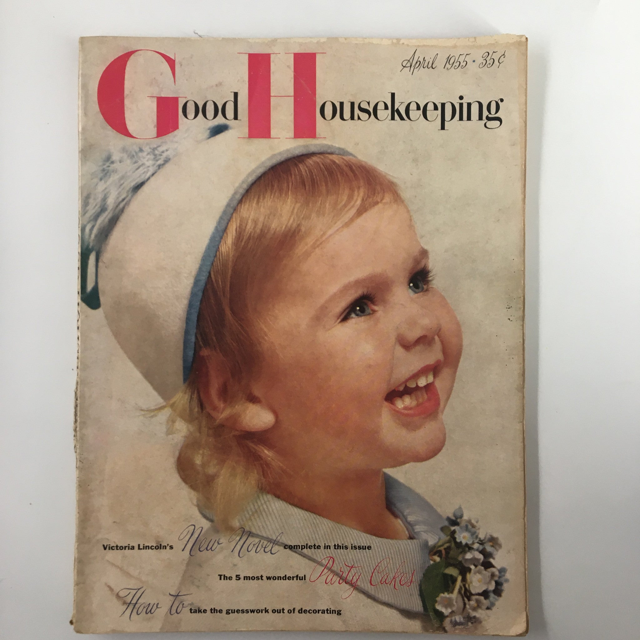 VTG Good Housekeeping Magazine April 1955 Most Wonderful Party Cakes No Label