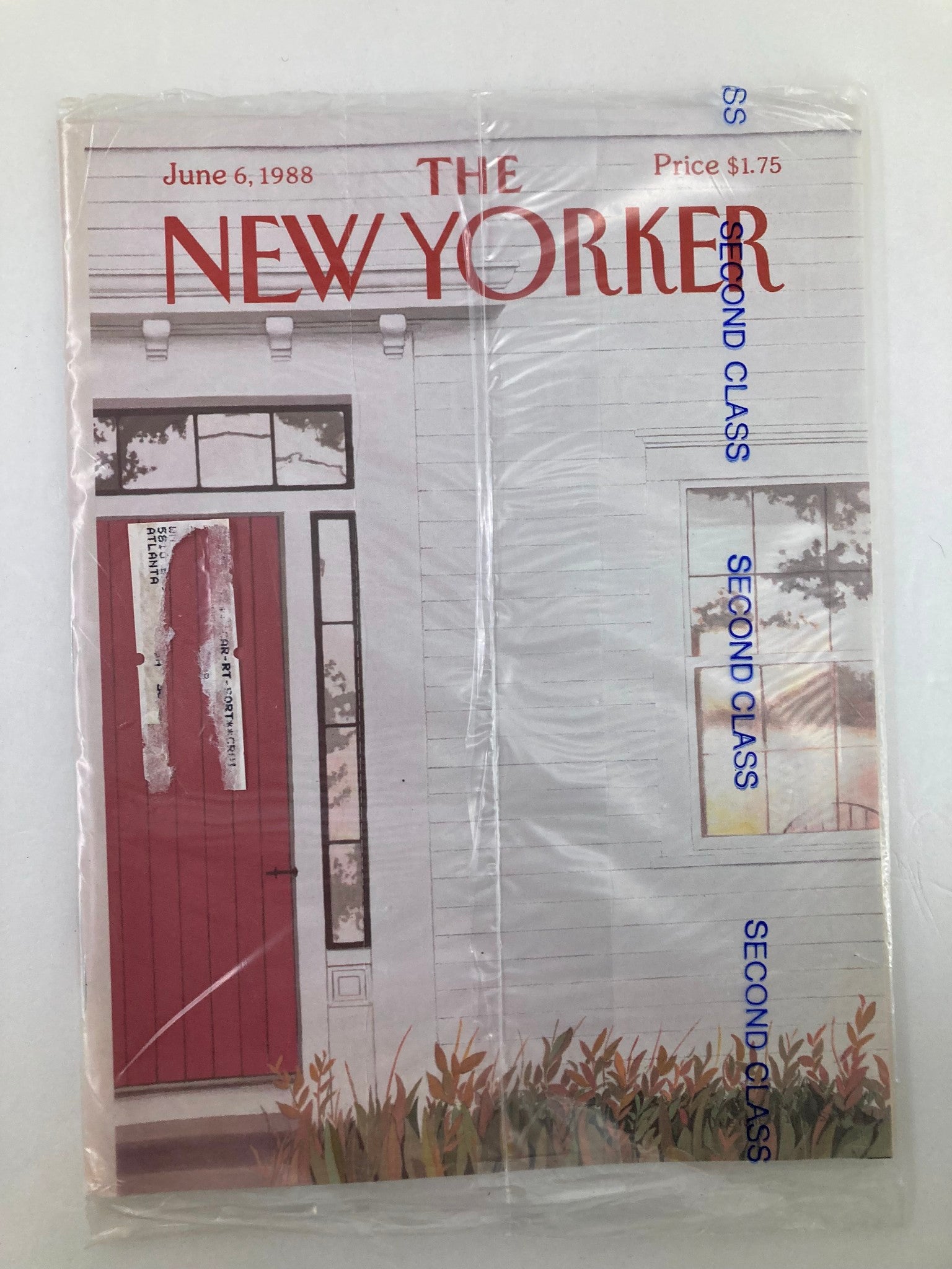 The New Yorker Full Magazine June 6 1988 Farmhouse Door by Gretchen S. VG Sealed