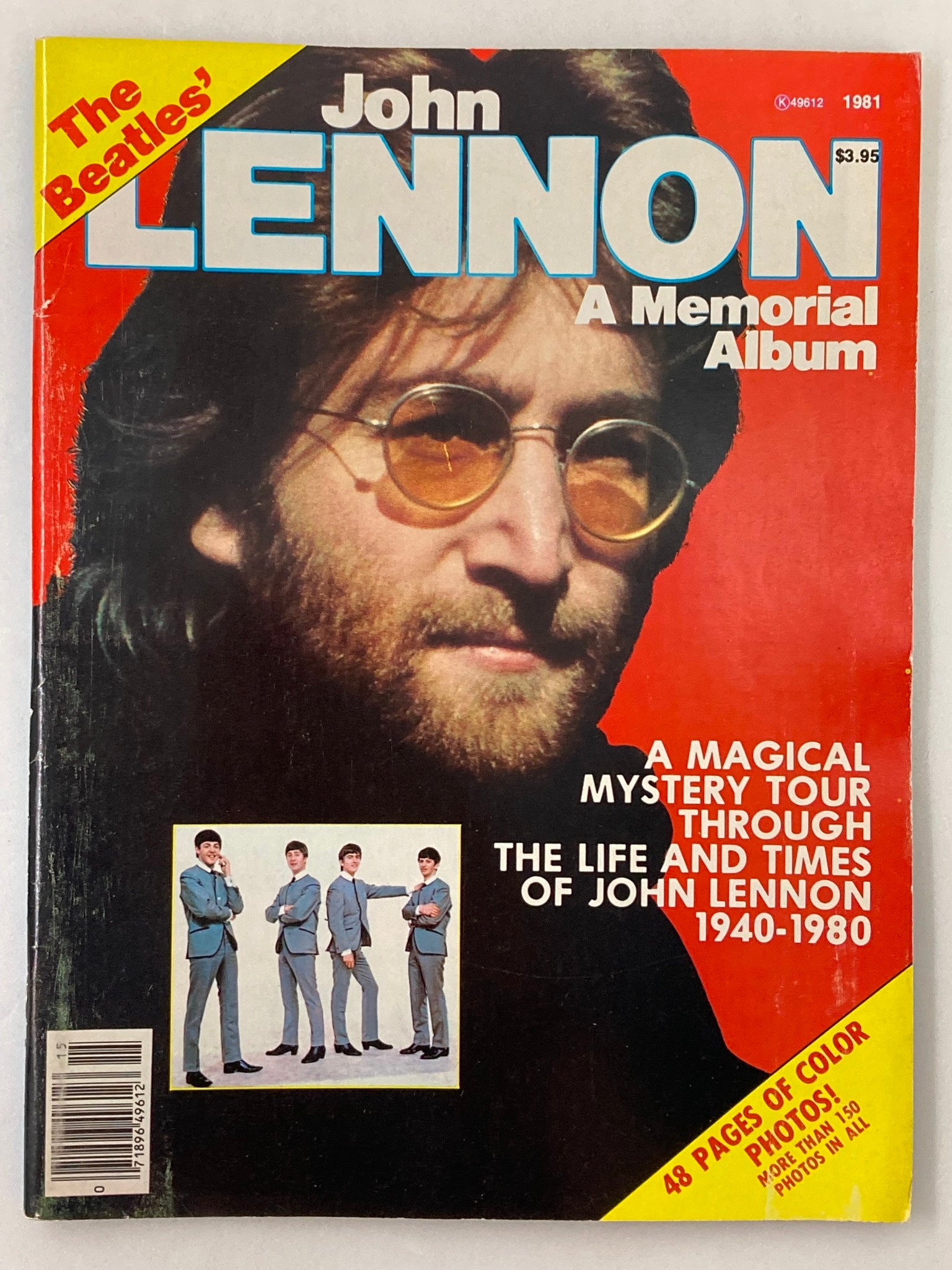 1981 The Beatles' John Lennon 1940-1980 A Memorial Album