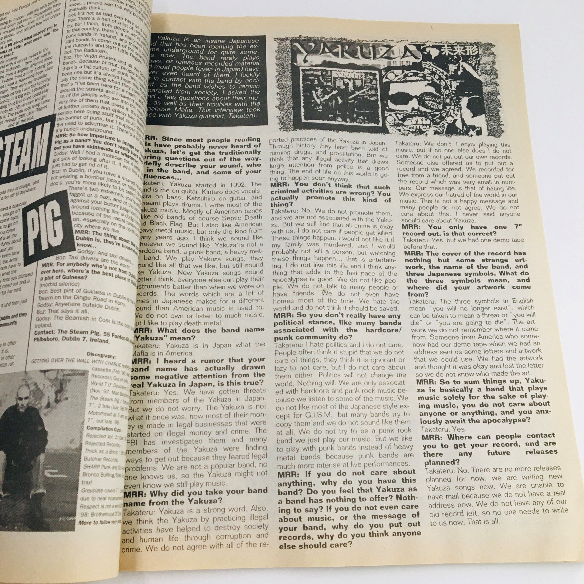 Maximum RocknRoll Magazine February 1999 #189 Monster X & Marauder, No Label