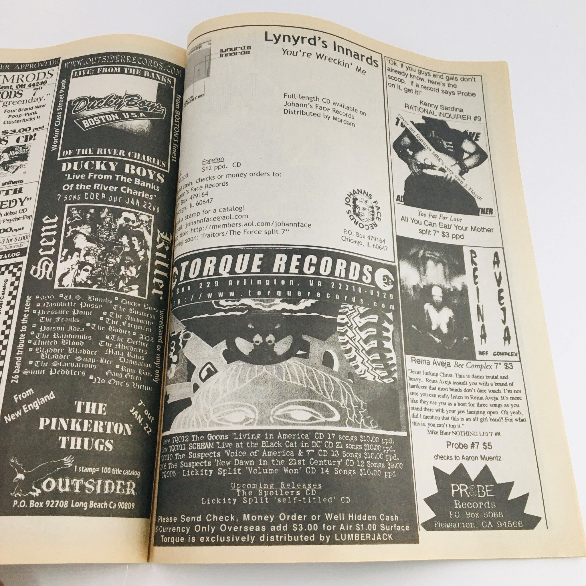 Maximum RocknRoll Magazine February 1999 #189 Monster X & Marauder, No Label