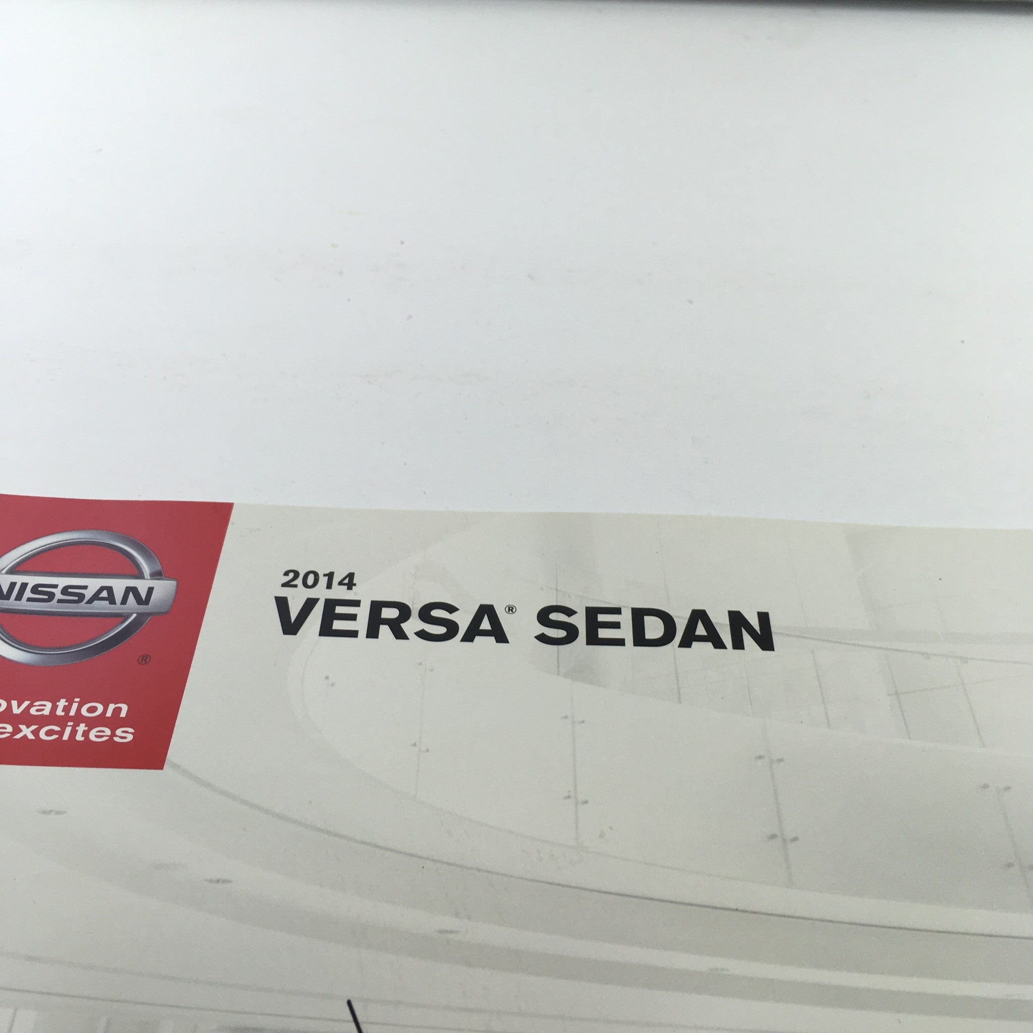 2014 Nissan Versa Sedan Dealership Car Auto Brochure Catalog