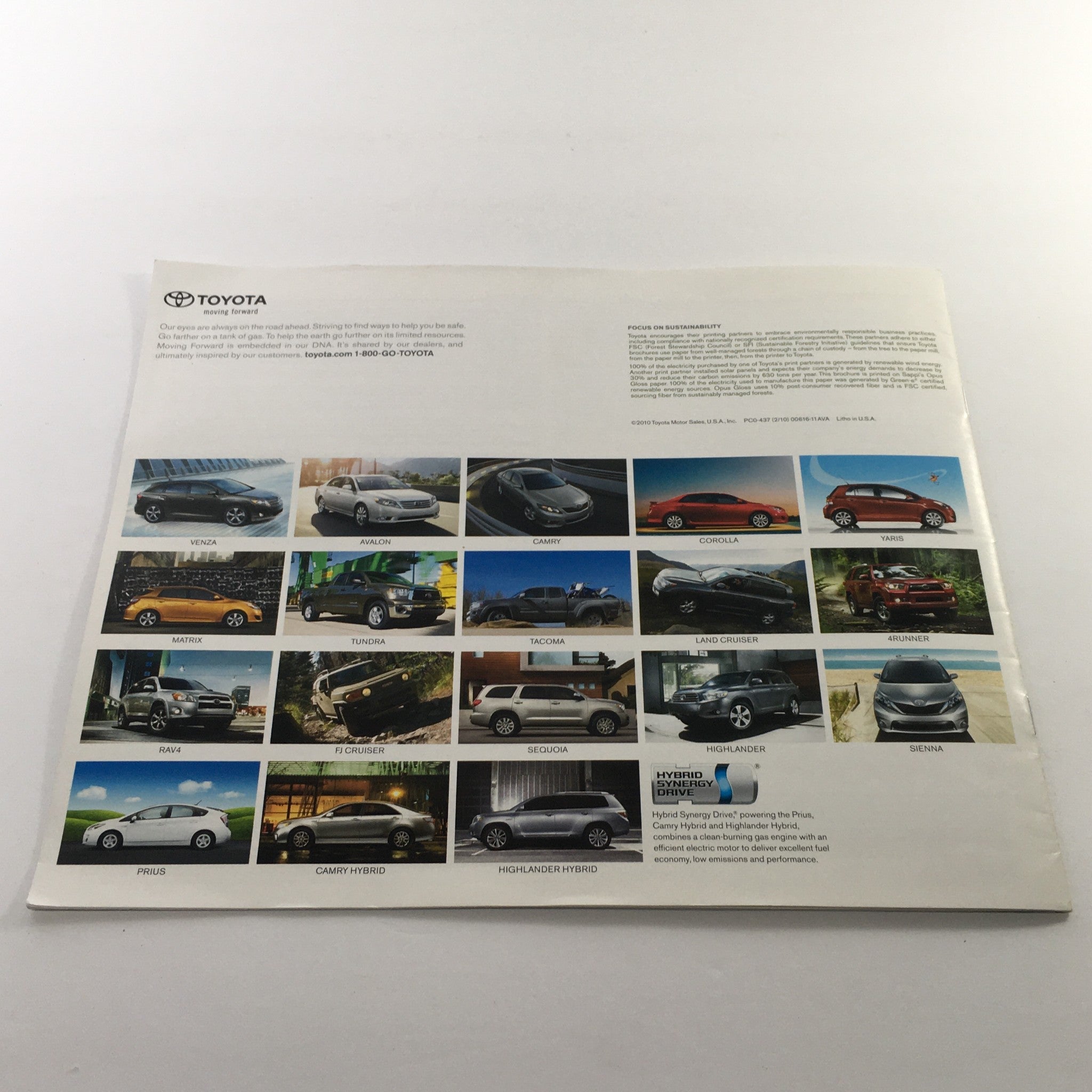 2011 Toyota Avalon Sedan Dealership Car Auto Brochure Catalog