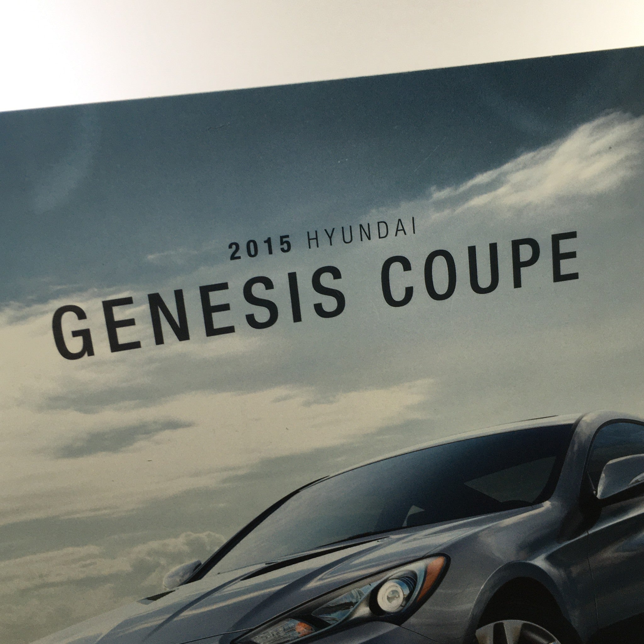 2015 Hyundai Genesis Coupe Dealership Car Auto Brochure Catalog