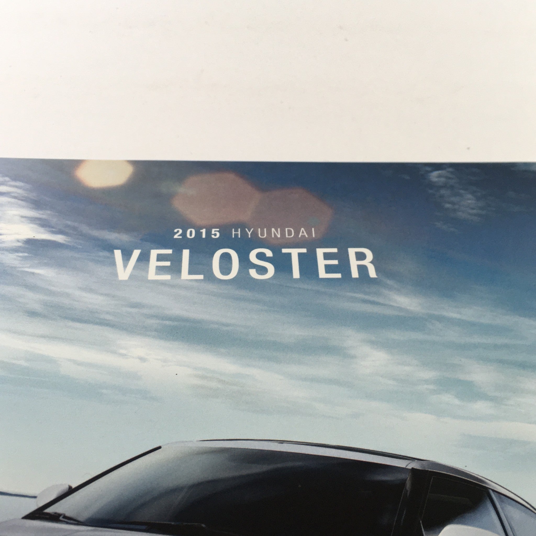 2015 Hyundai Veloster Dealership Car Auto Brochure Catalog