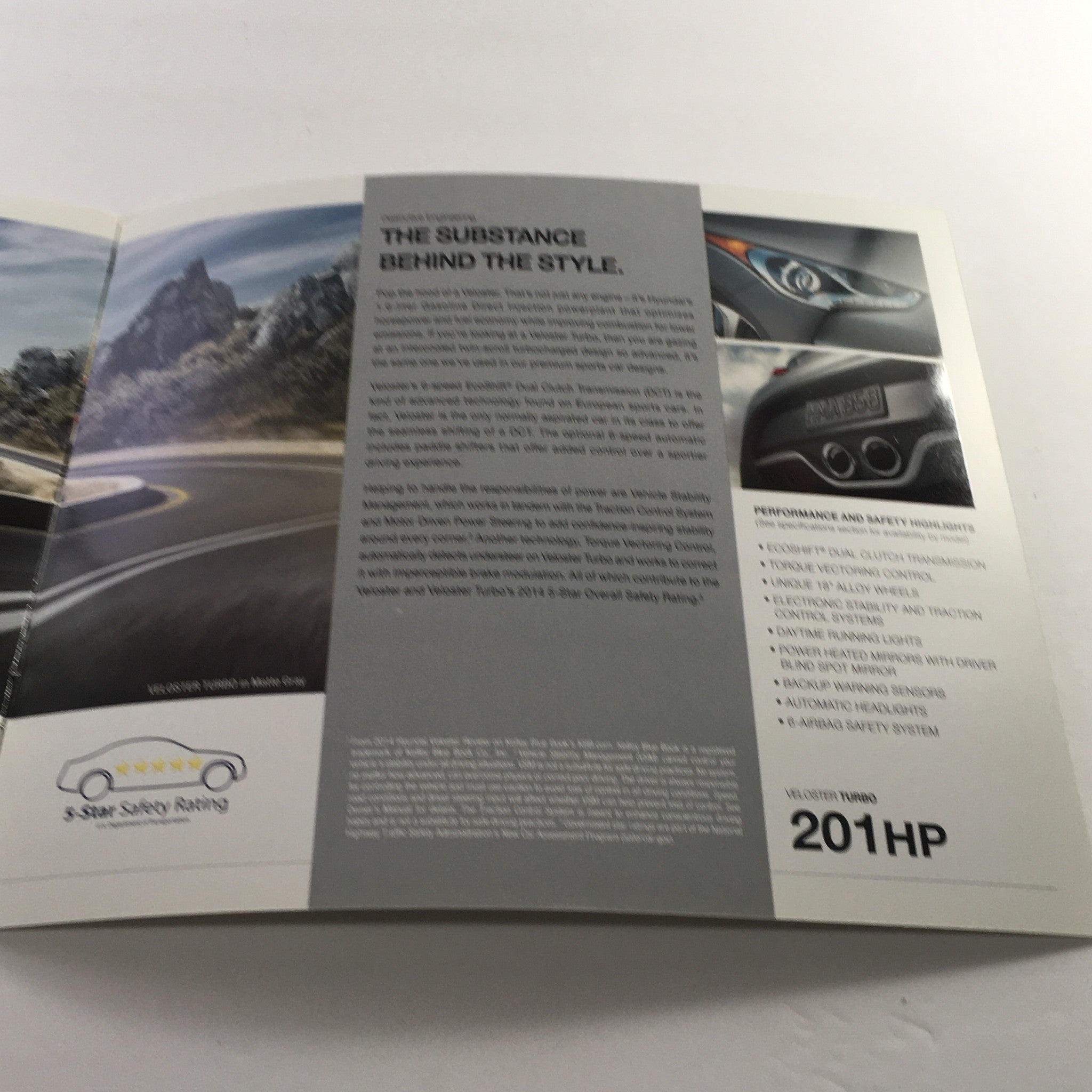 2015 Hyundai Veloster Dealership Car Auto Brochure Catalog