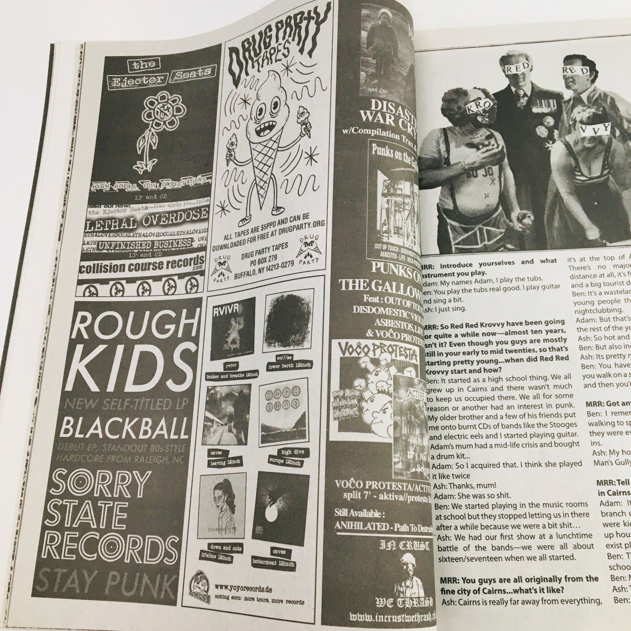 Maximum RocknRoll Magazine July 2016 #398 Ex-Yugo Punk Part II, No Label