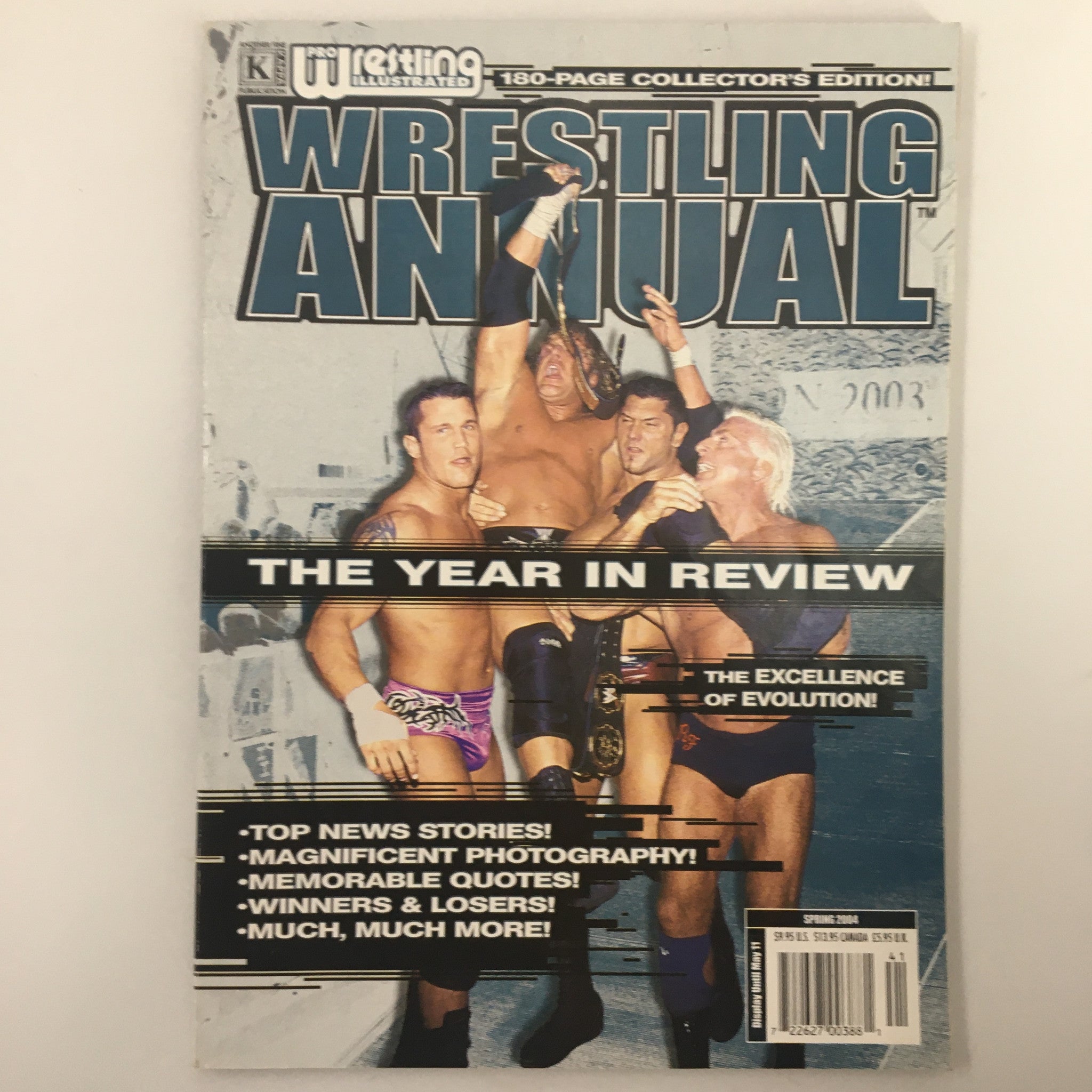 Wrestling Annual Magazine Spring 2004 Larry Hennig vs Billy Kidman No Label VG