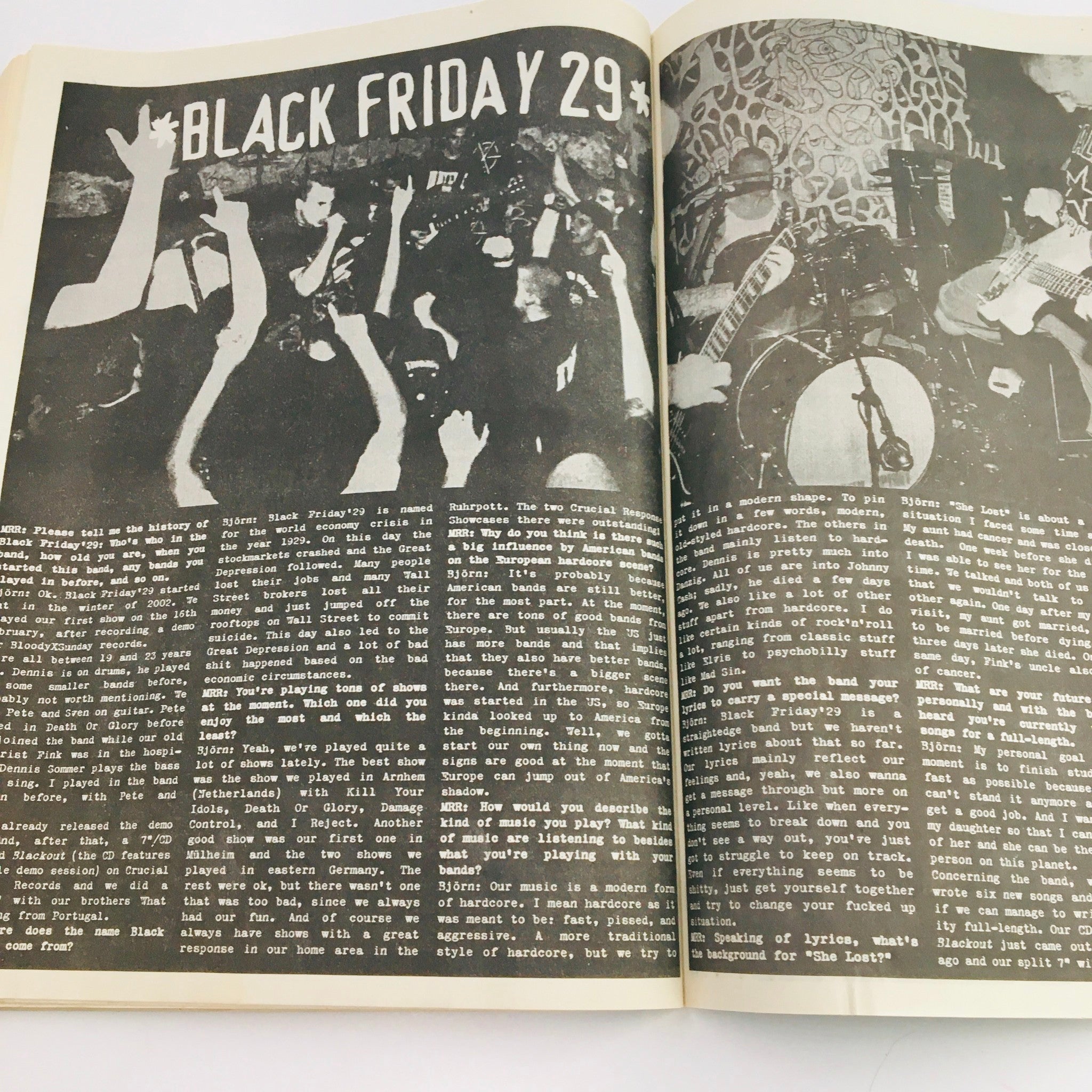 Maximum RocknRoll Magazine January 2004 #248 The Lids & Jed Whitey, No Label