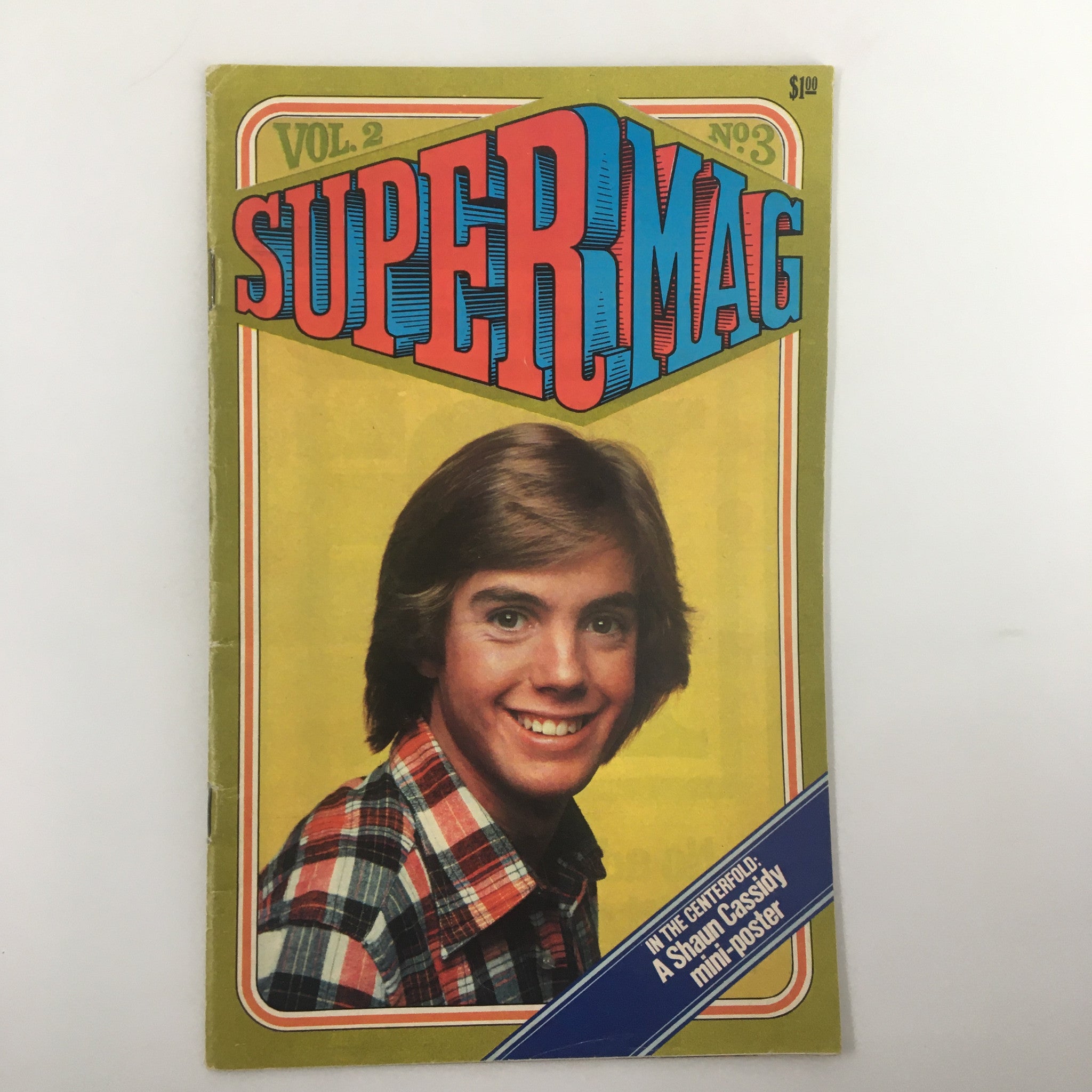 VTG SuperMag Magazine 1977 Vol. 2 No. 3 Shaun Cassidy & Randi Reisfeld No Label