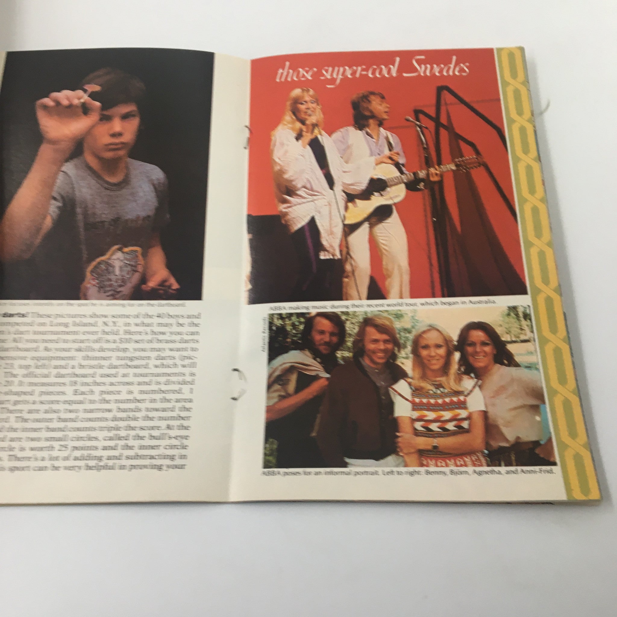 VTG SuperMag Magazine 1976 Vol. 3 No. 3 Andy Gibb & The Bee Gees No Label