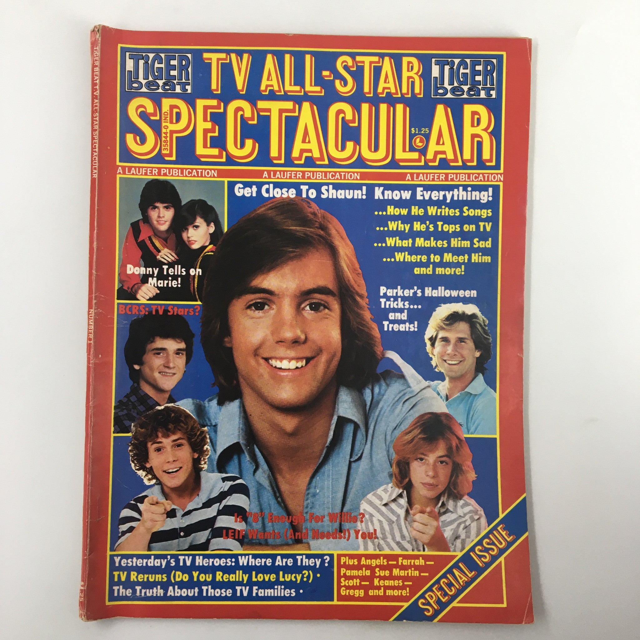 VTG TV All-Star Spectacular Magazine 1977 Shaun Cassidy & Parker Stevenson