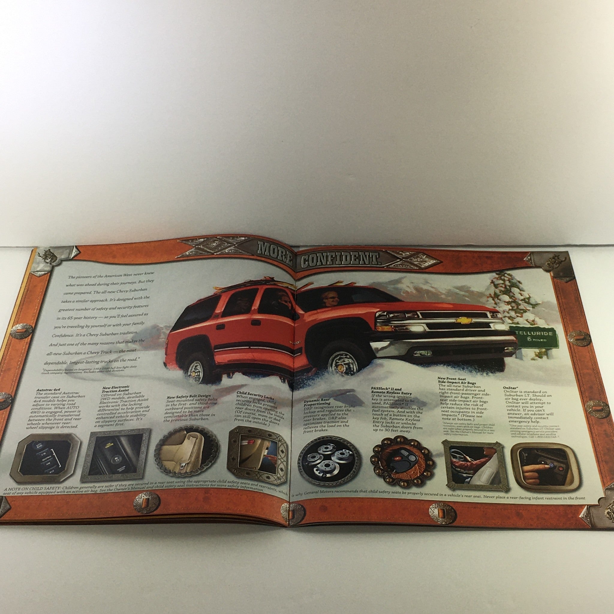 2000s Chevrolet Chevy Suburban Dealership Car Auto Brochure Catalog