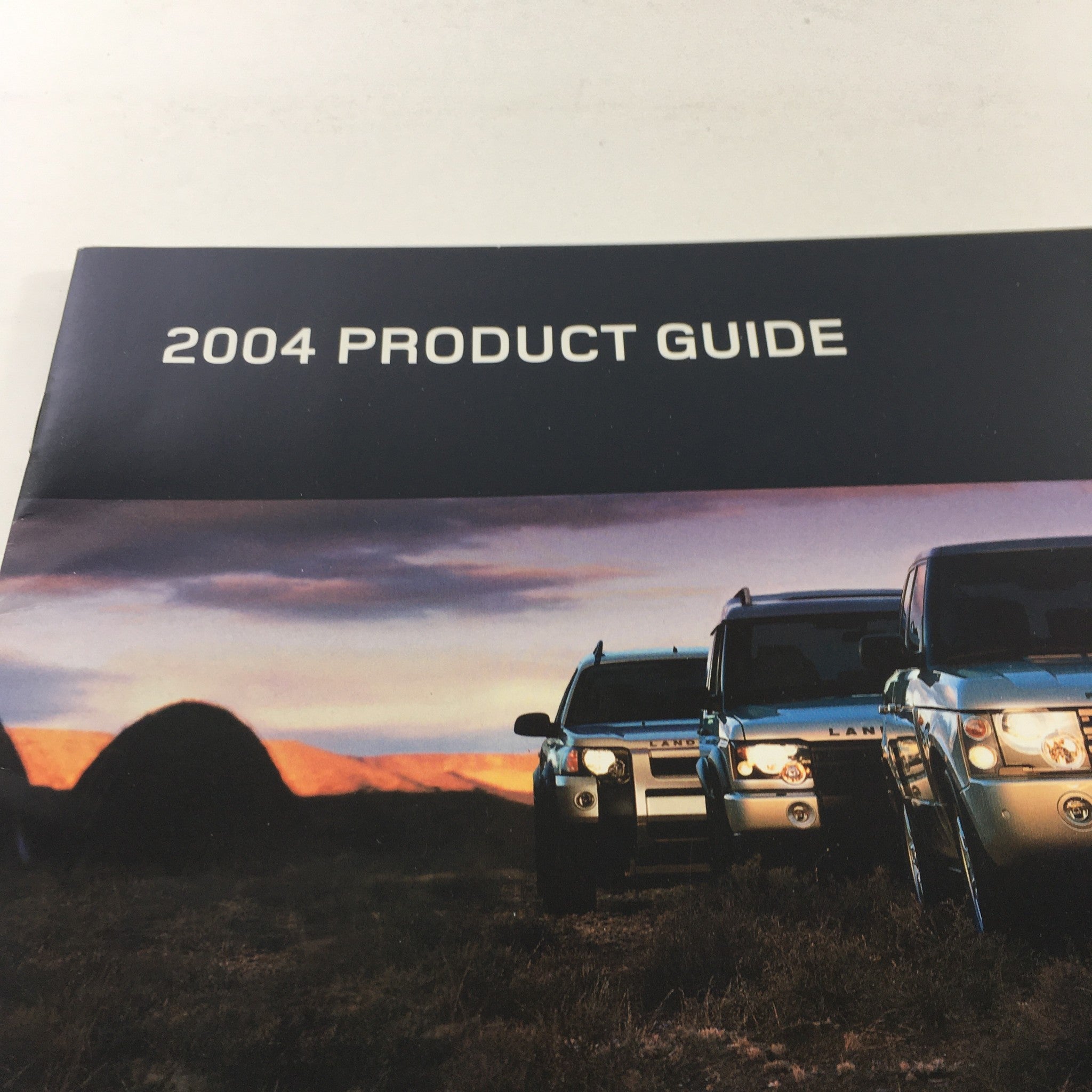 2004 Land Rover Product Guide Dealership Car Auto Brochure Catalog