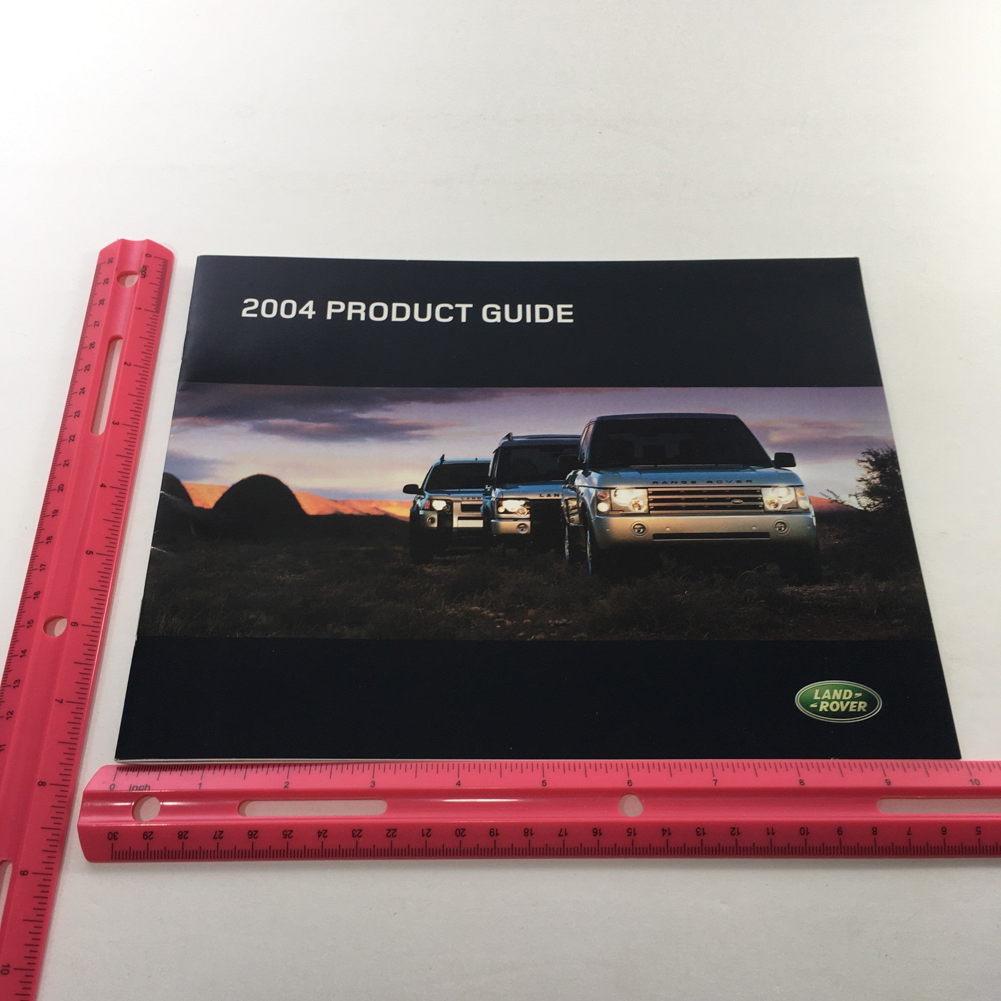 2004 Land Rover Product Guide Dealership Car Auto Brochure Catalog