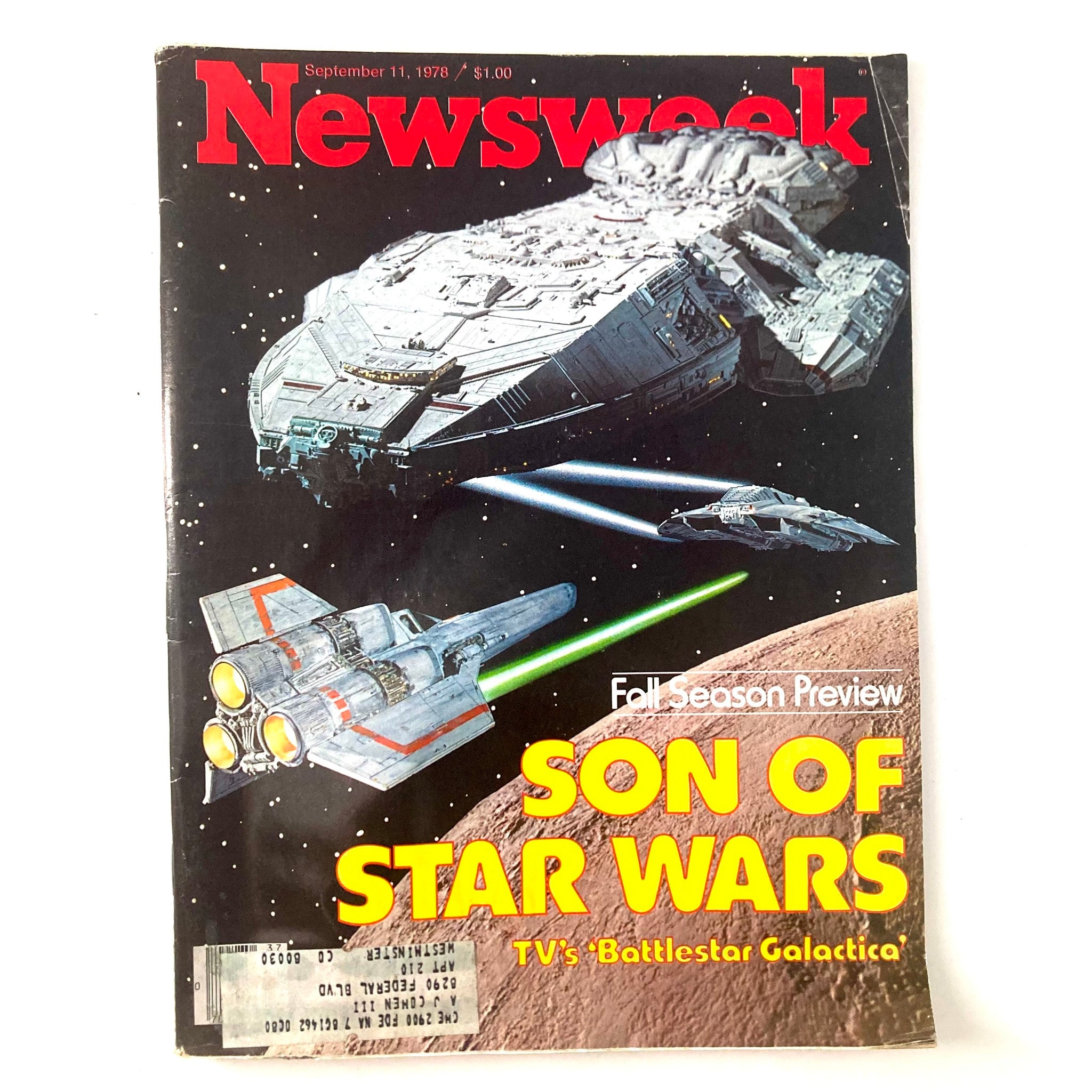 VTG Newsweek Magazine September 11 1978 Fall Season Preview Son of Star Wars