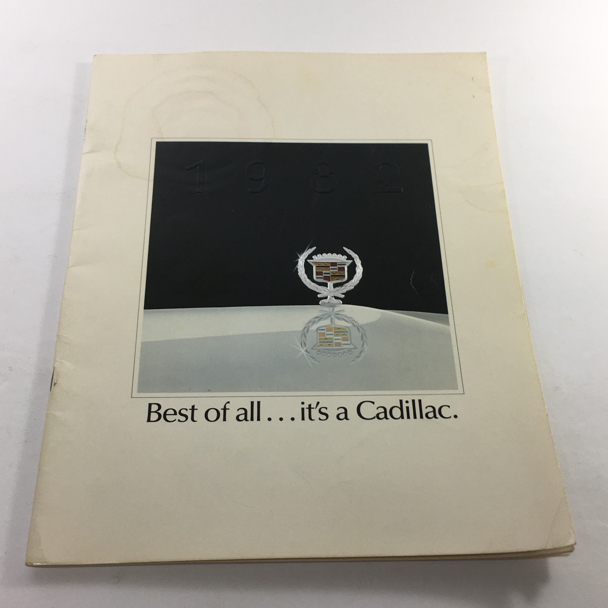 1982 Cadillac Coupe DeVille Sedan DeVille Dealership Car Auto Brochure Catalog