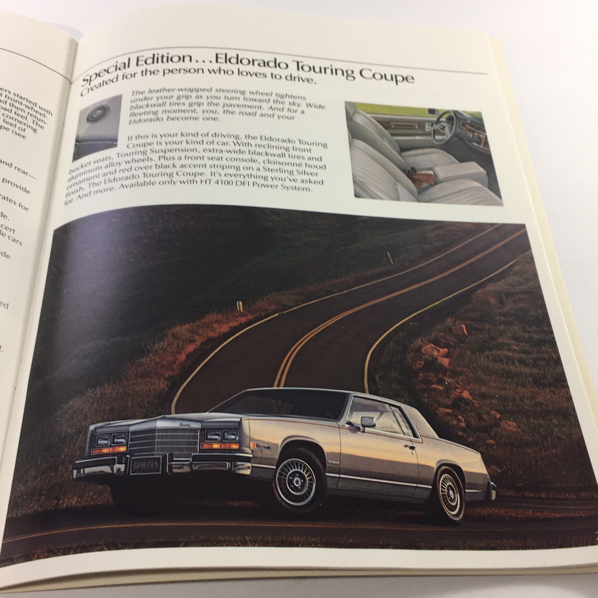 1982 Cadillac Coupe DeVille Sedan DeVille Dealership Car Auto Brochure Catalog