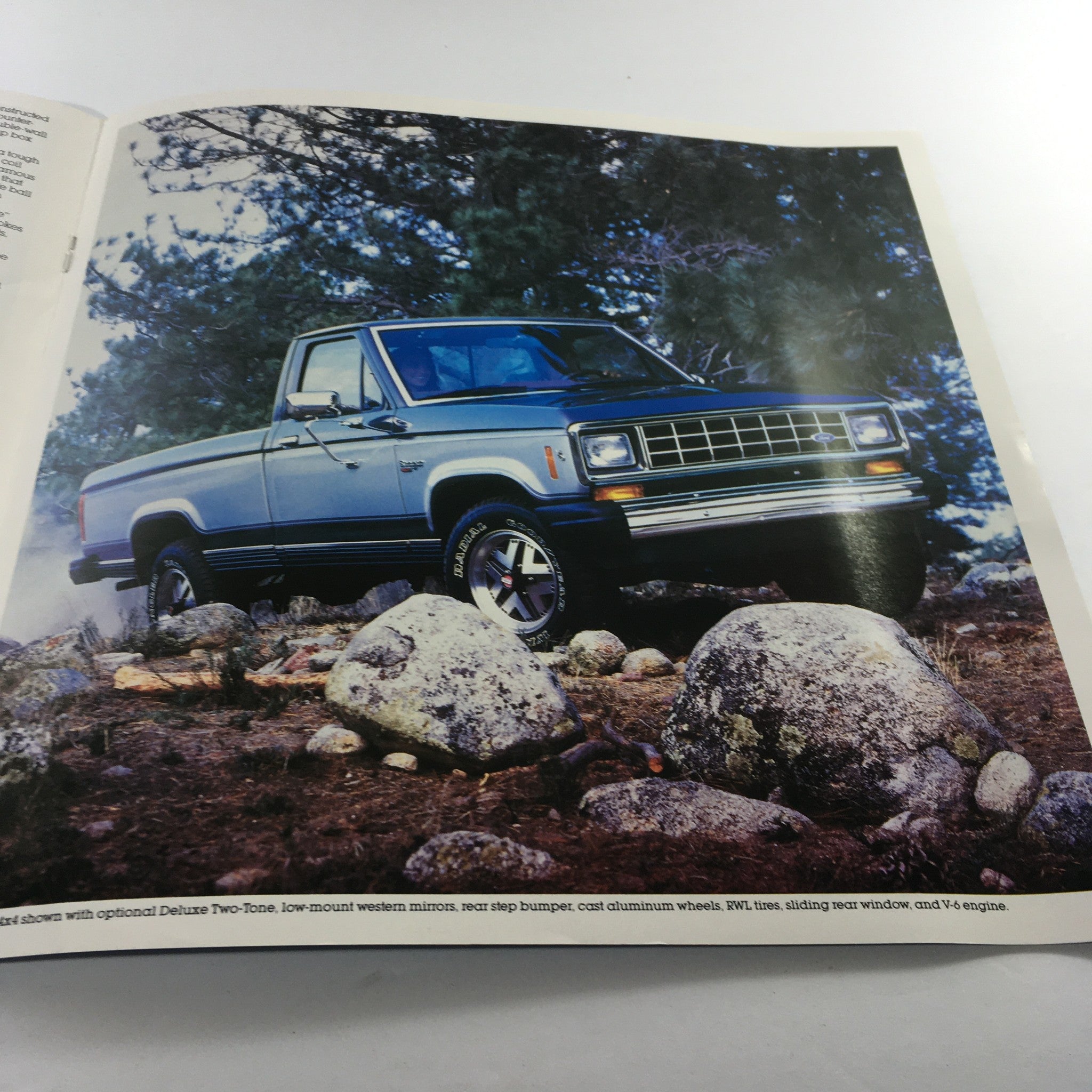 1985 Ford Trucks Ranger 4x4 4x2 Dealership Car Auto Brochure Catalog