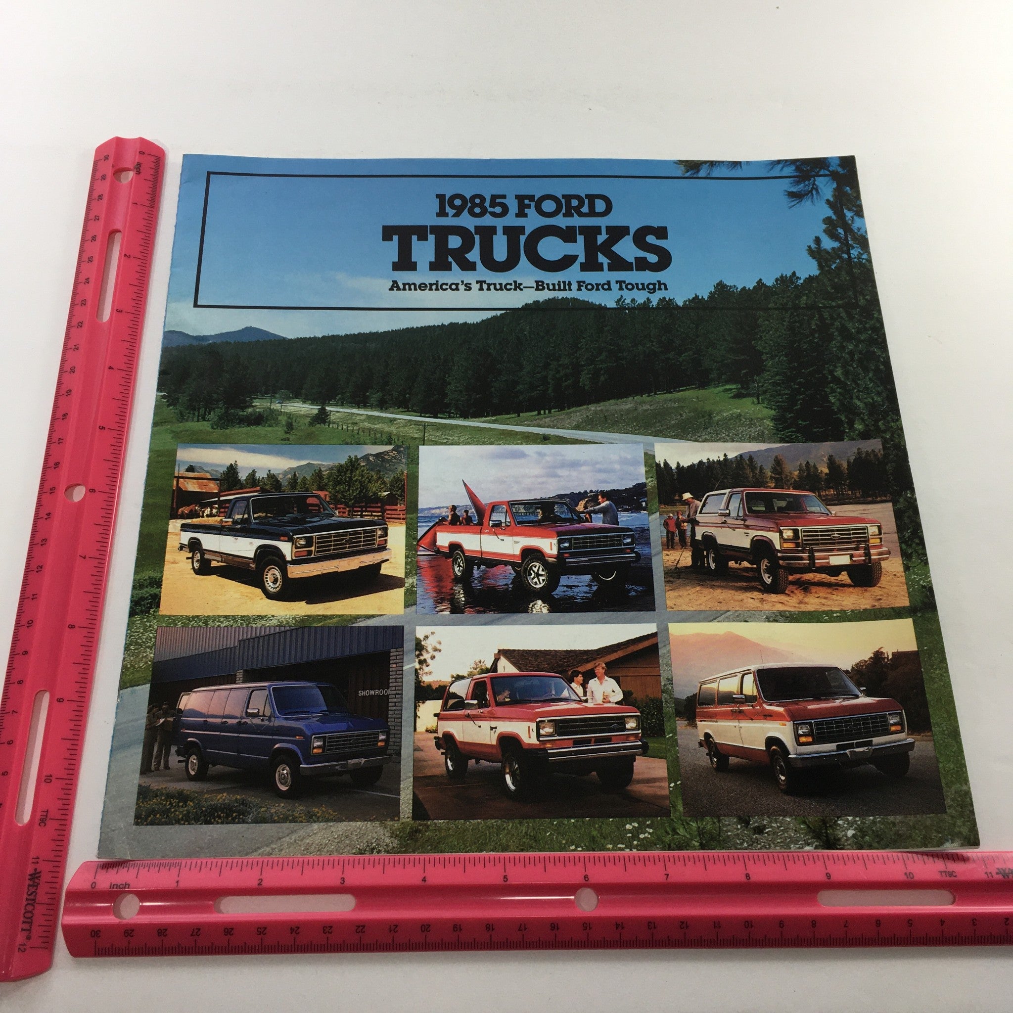 1985 Ford Trucks Ranger 4x4 4x2 Dealership Car Auto Brochure Catalog