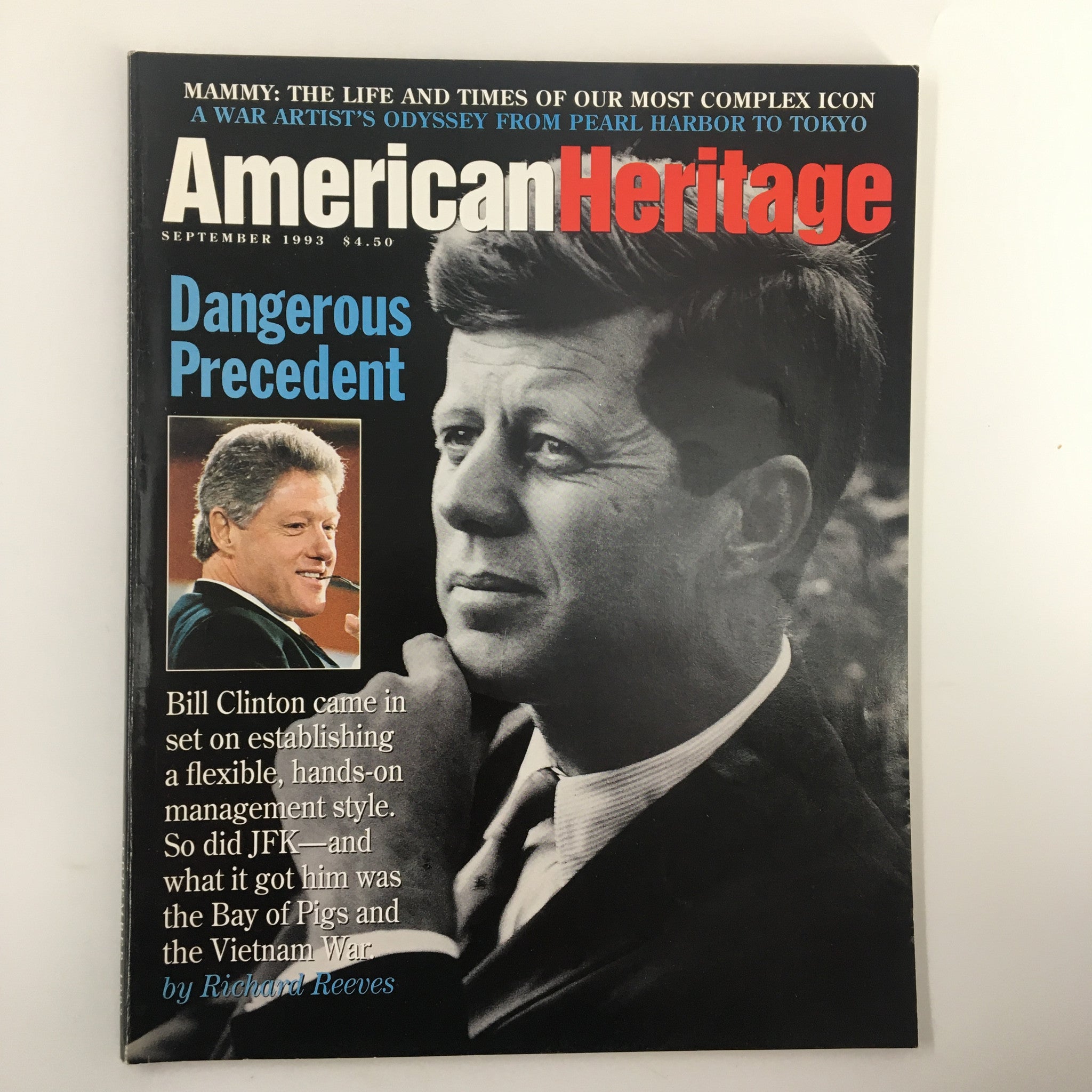 American Heritage Magazine September 1993 Bill Clinton Came In No Label VG