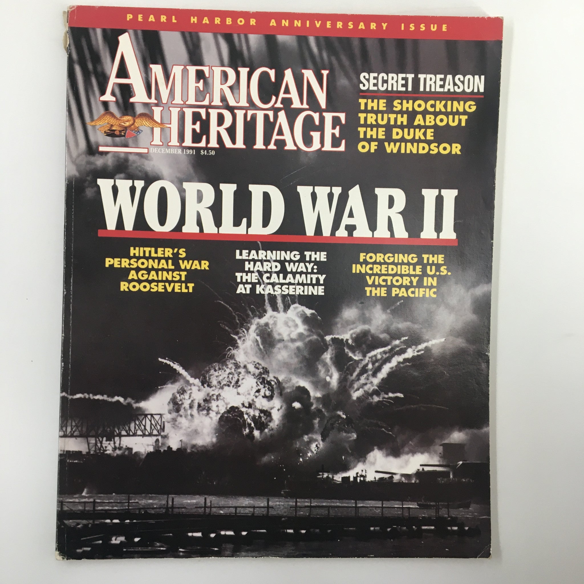 American Heritage Magazine December 1991 The World War II No Label