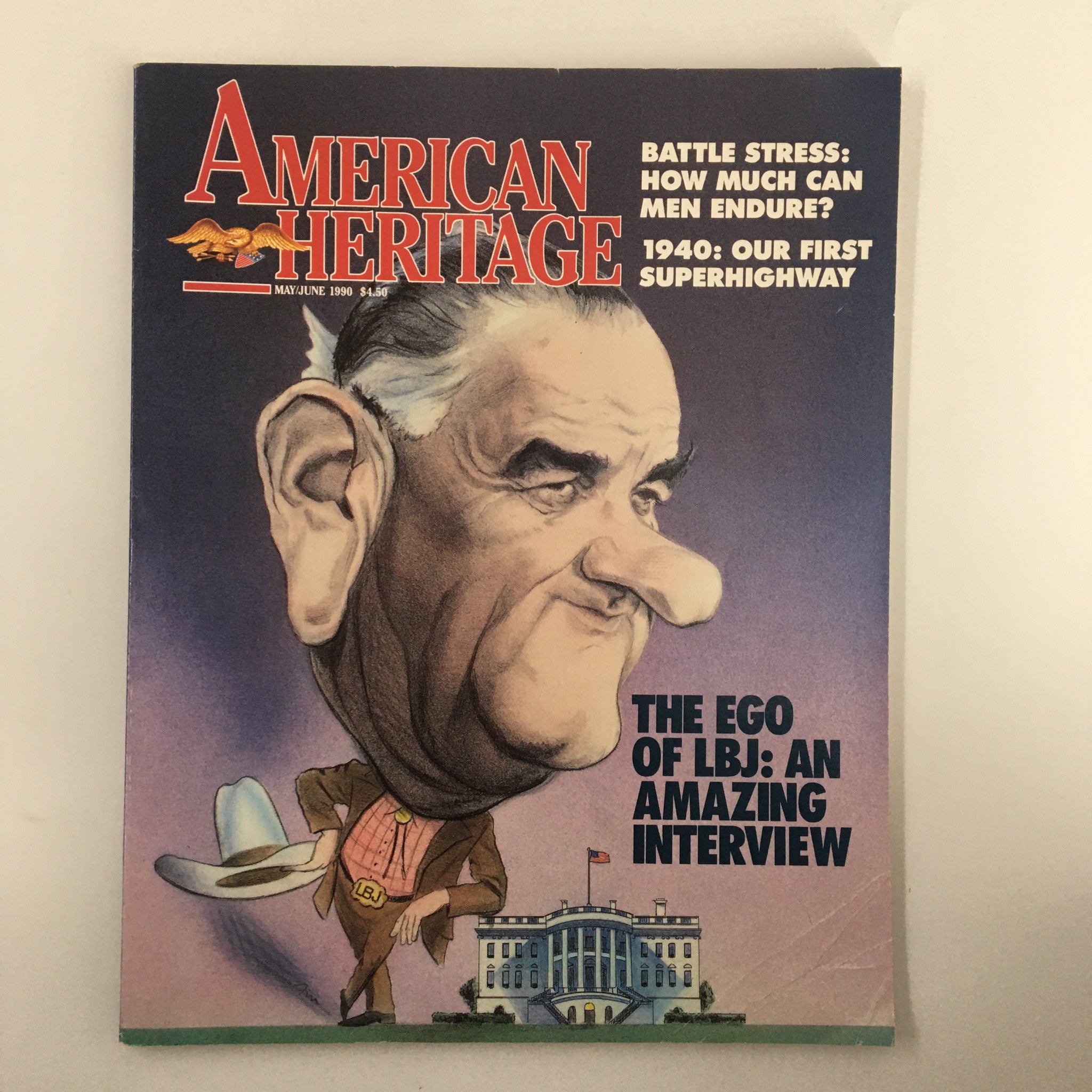 American Heritage Magazine May 1990 Lyndon B. Johnson Interview No Label