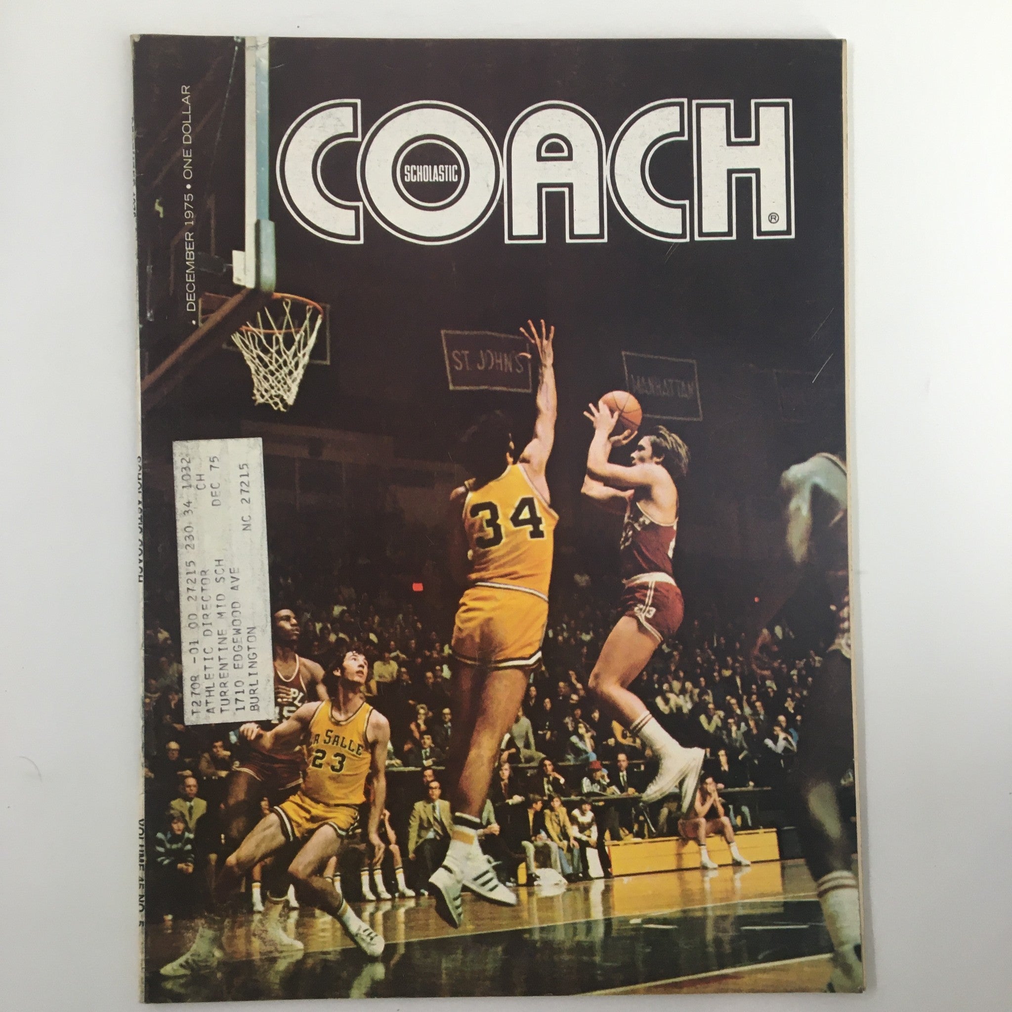 VTG Scholastic Coach Magazine December 1975 Photo by Temple University