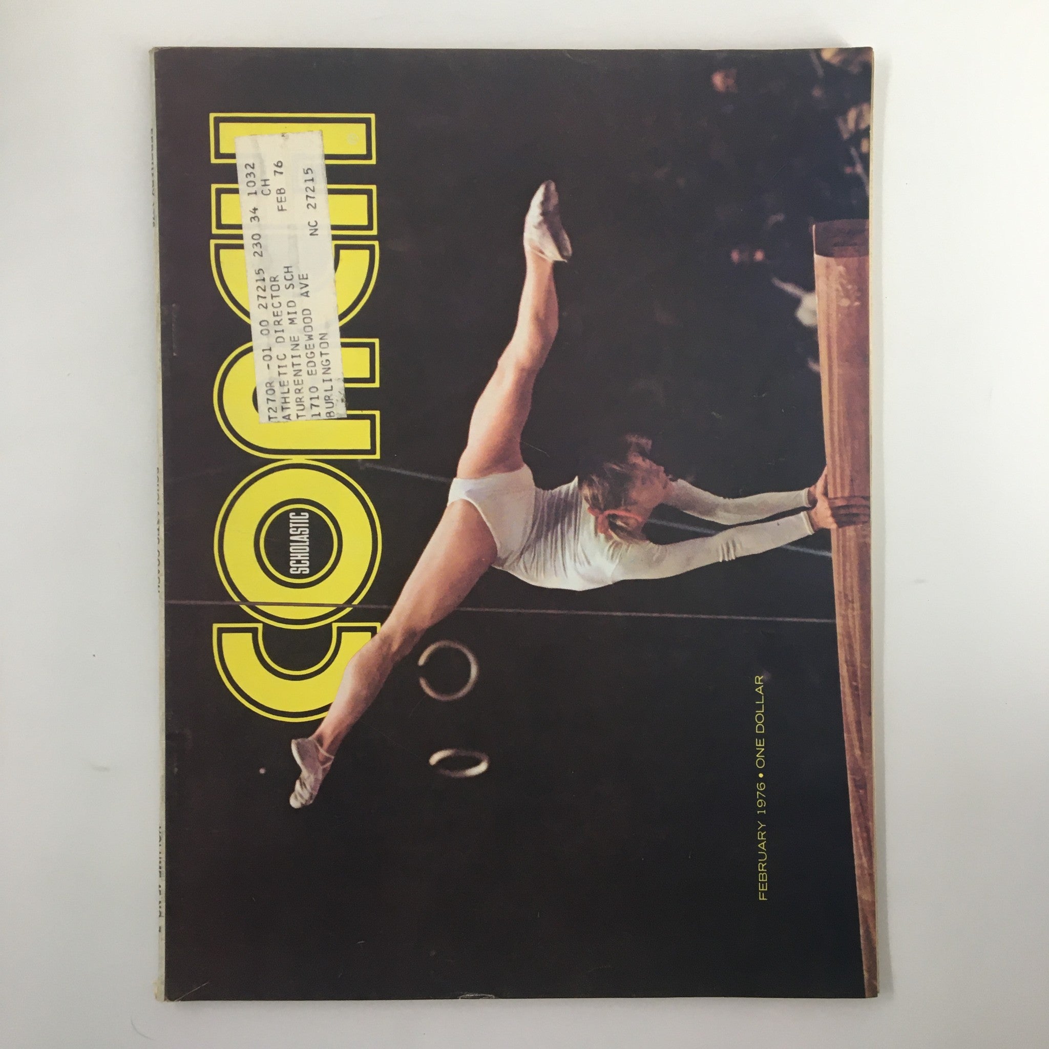 VTG Scholastic Coach Magazine February 1976 The Incomparable Olga Korbut