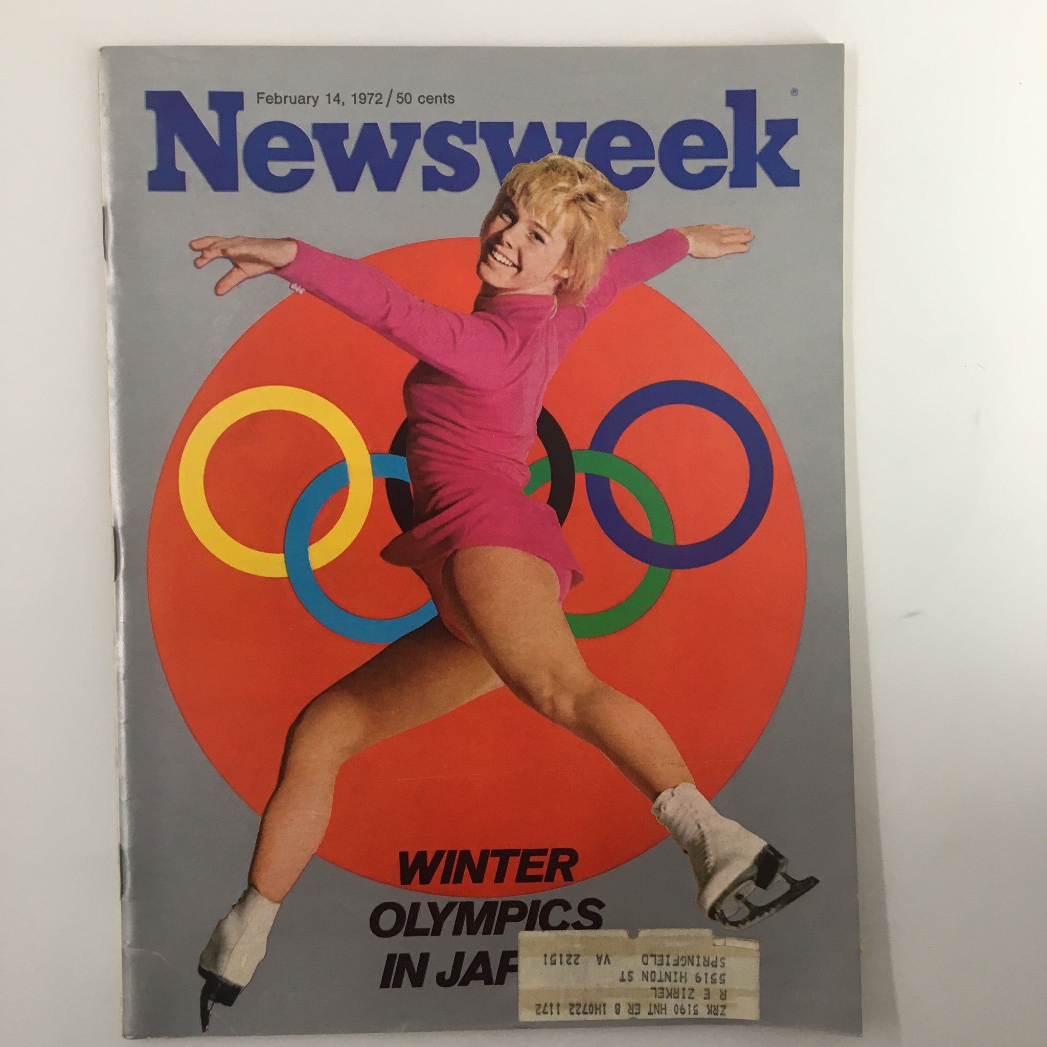 VTG Newsweek Magazine February 14 1972 The Winter Olympics in Japan