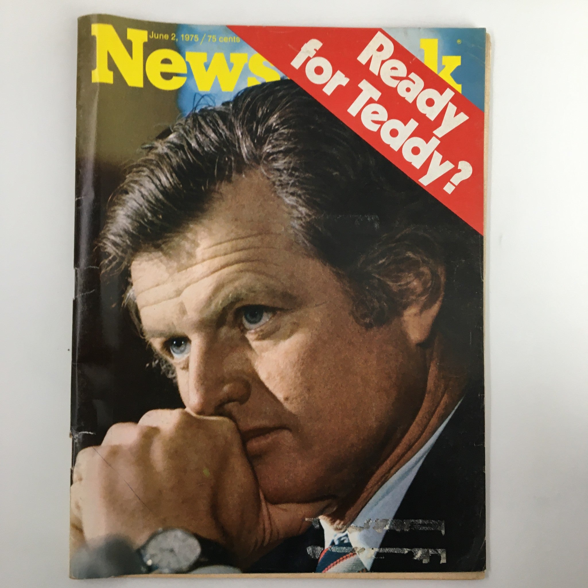 VTG Newsweek Magazine June 2 1975 Ready for Teddy Kennedy?